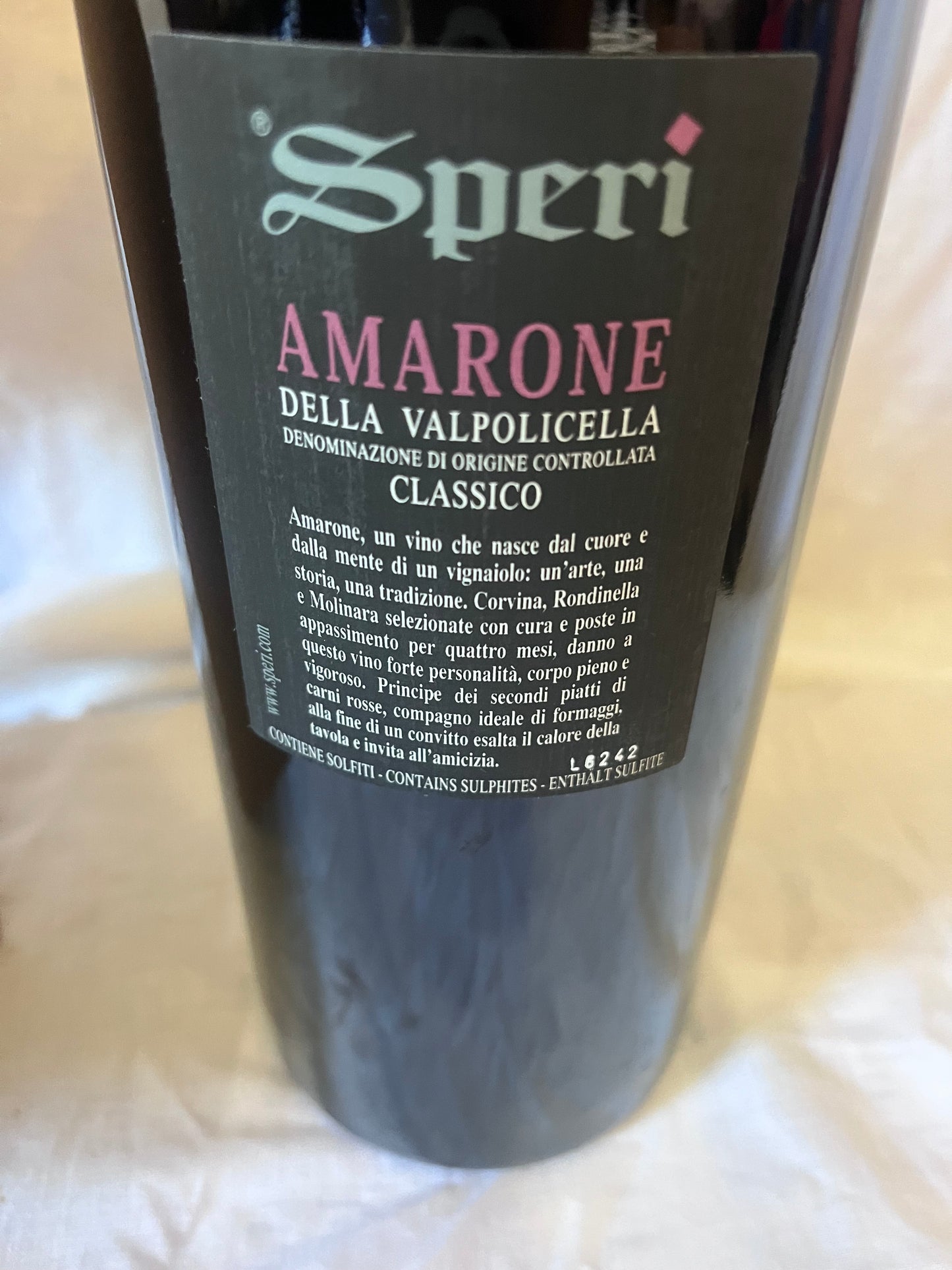 Amarone della Valpolicella DOCG Classico - Sant'Urbano - Magnum - Speri 2001