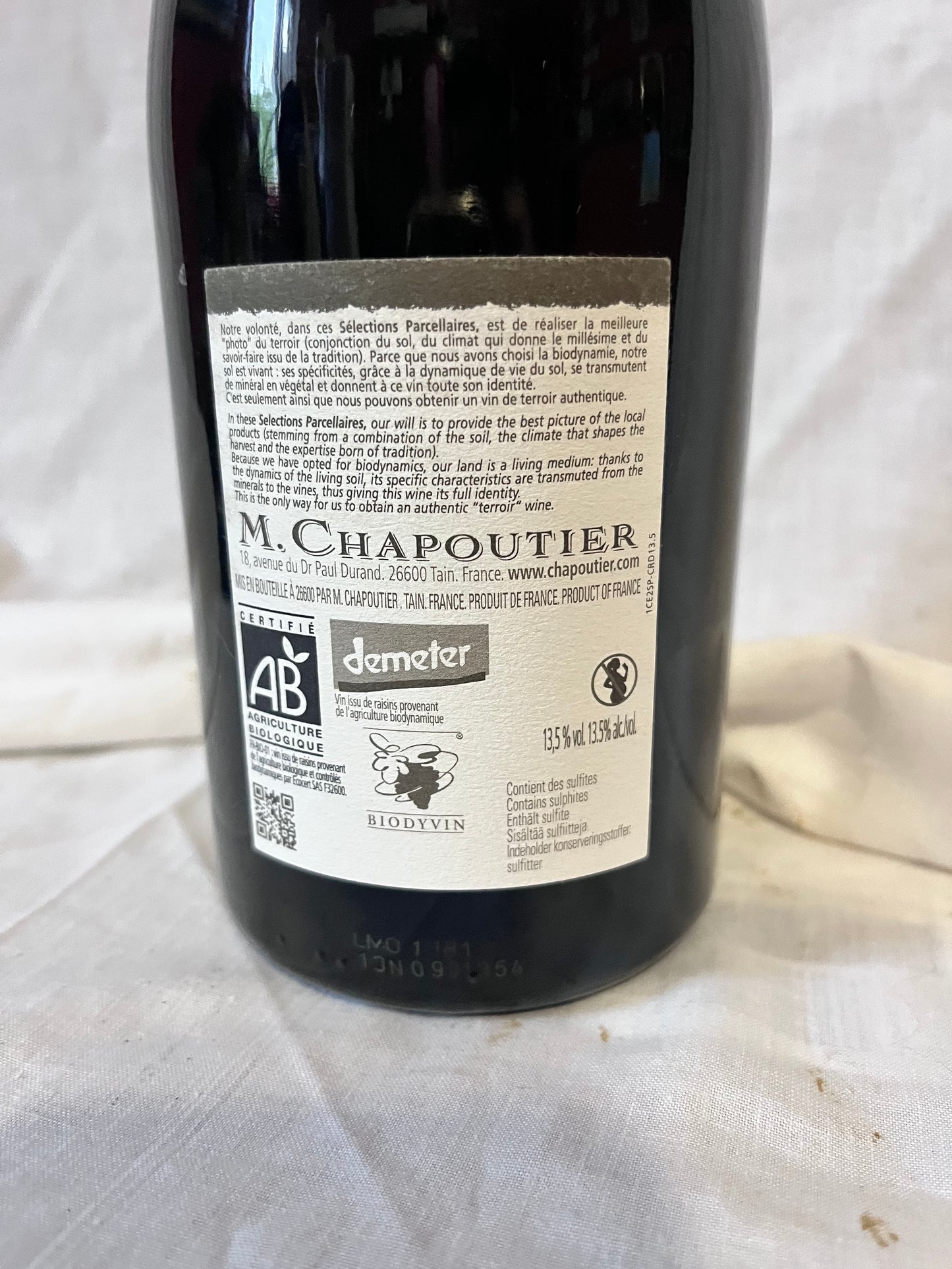 CHAPOUTIER ERMITAGE L’ERMITE 2011