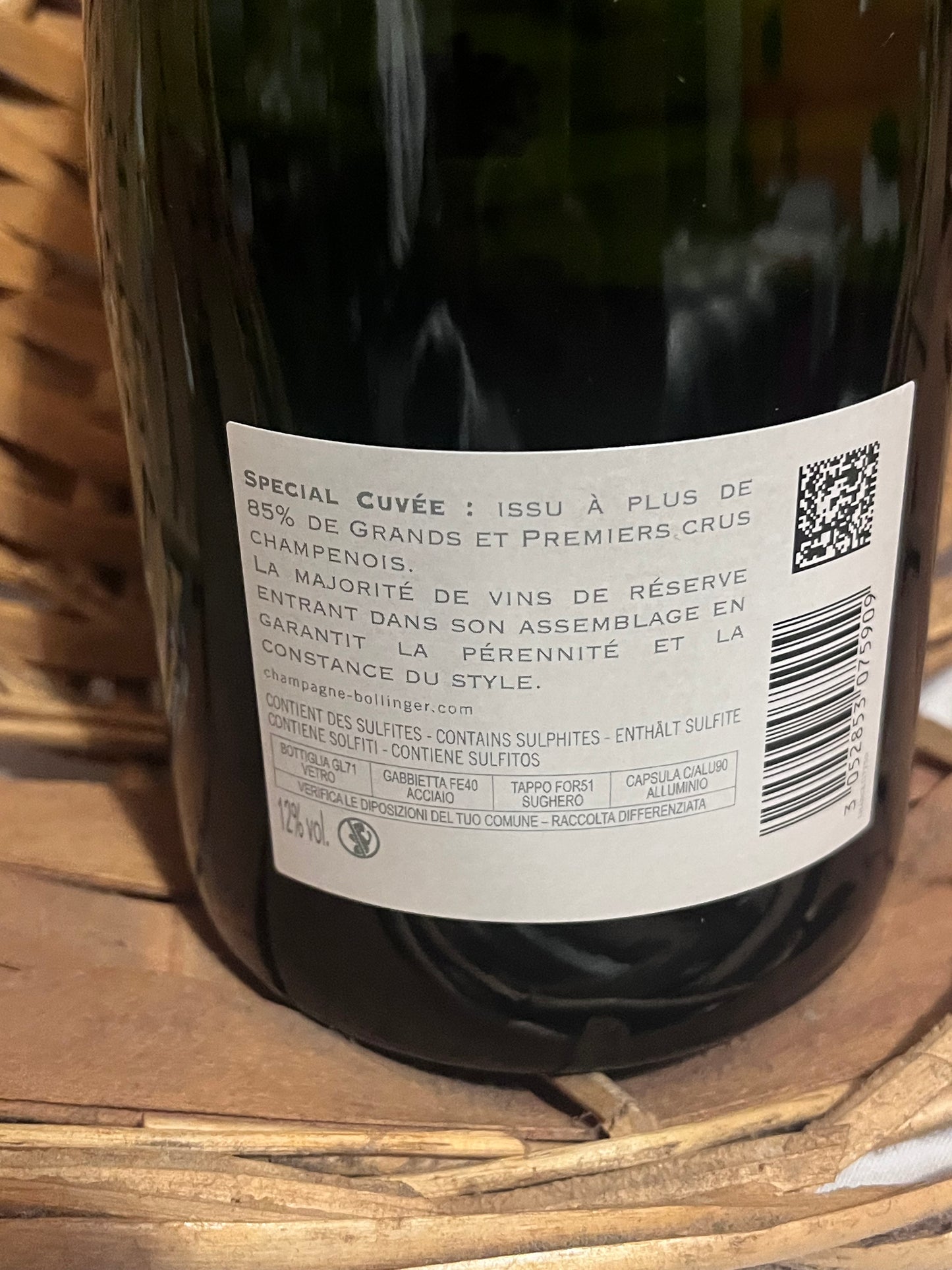 BOLLINGER SPECIAL CUVÉE