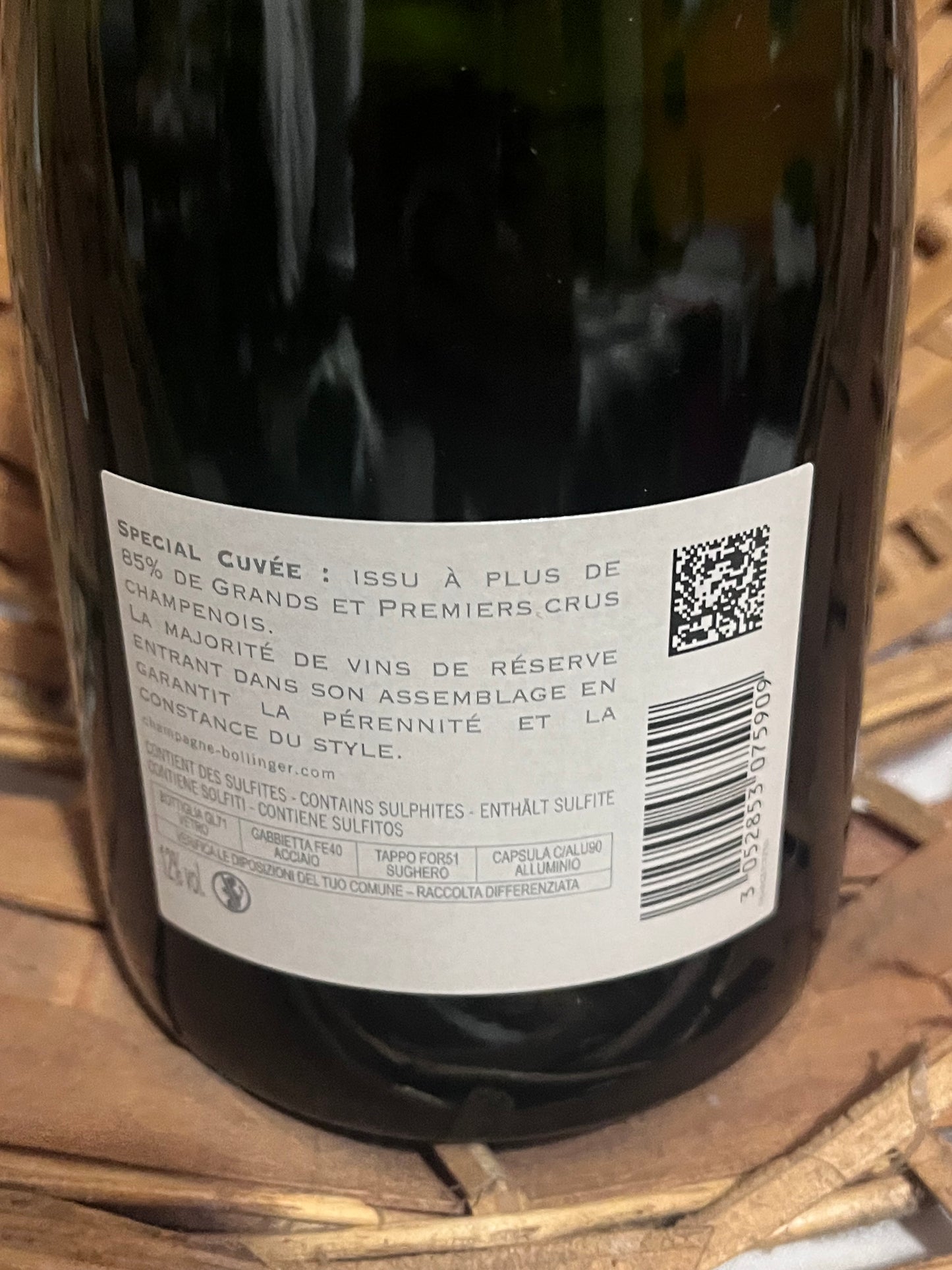 BOLLINGER SPECIAL CUVÉE