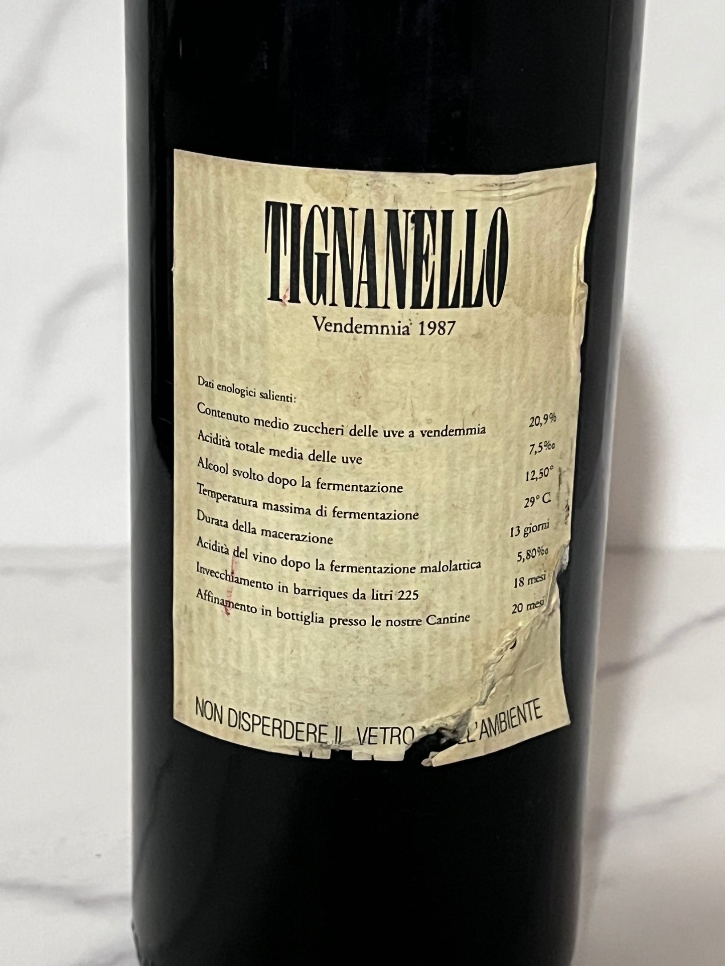 TIGNANELLO 1987