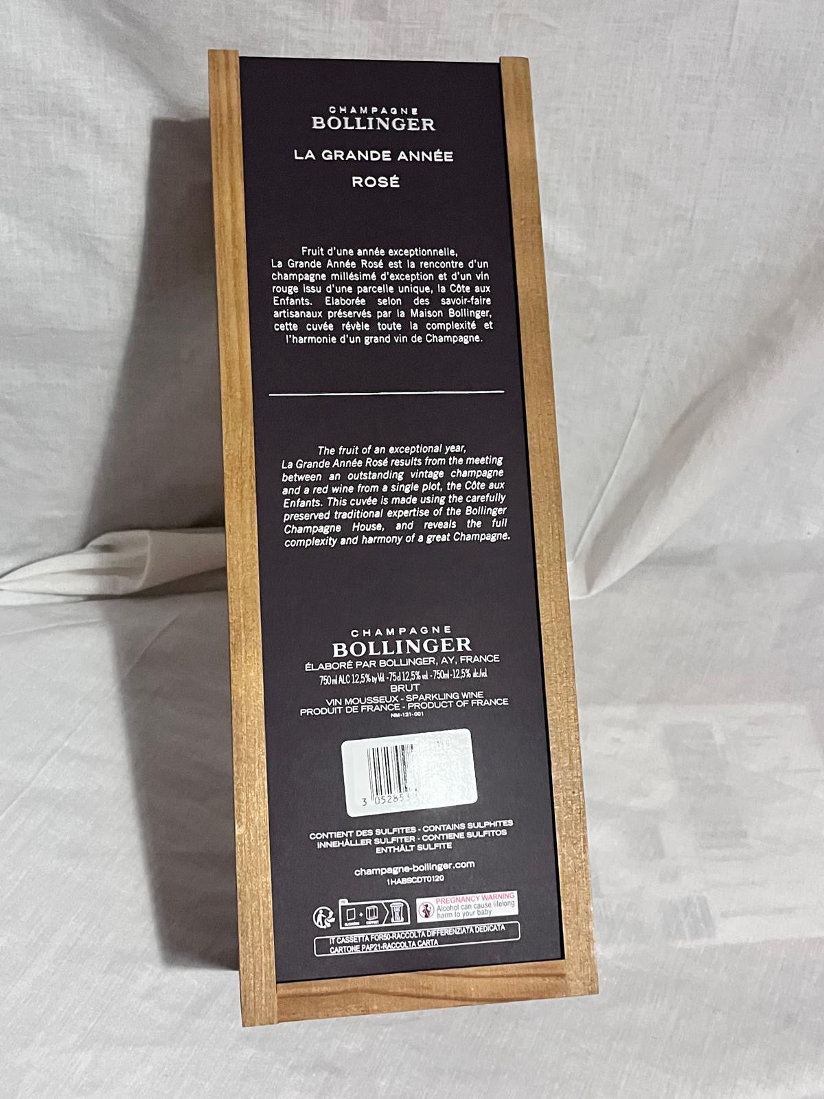 Bollinger : La Grande Année rosato 2015