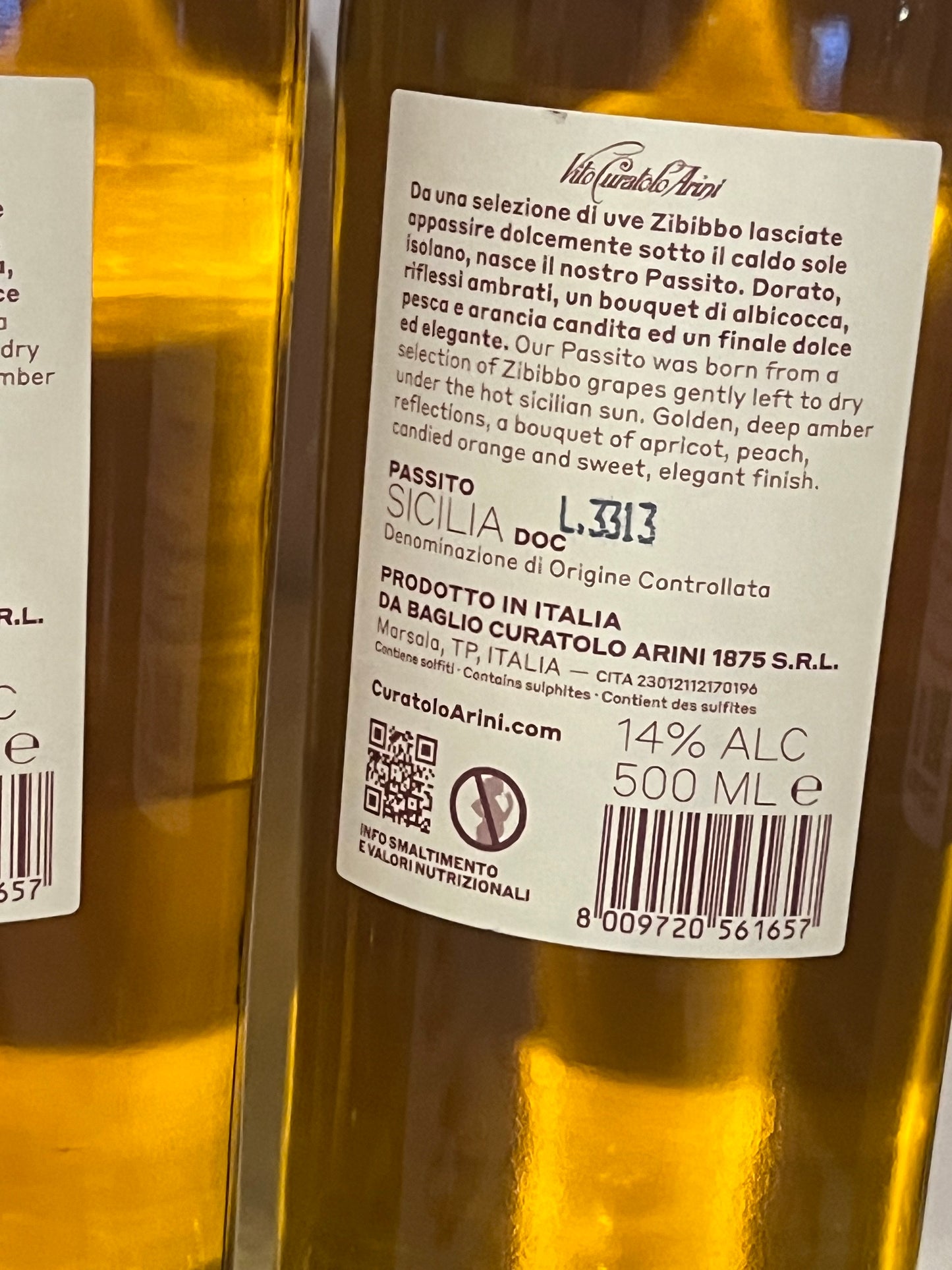 CURATOLO ARINI PASSITO