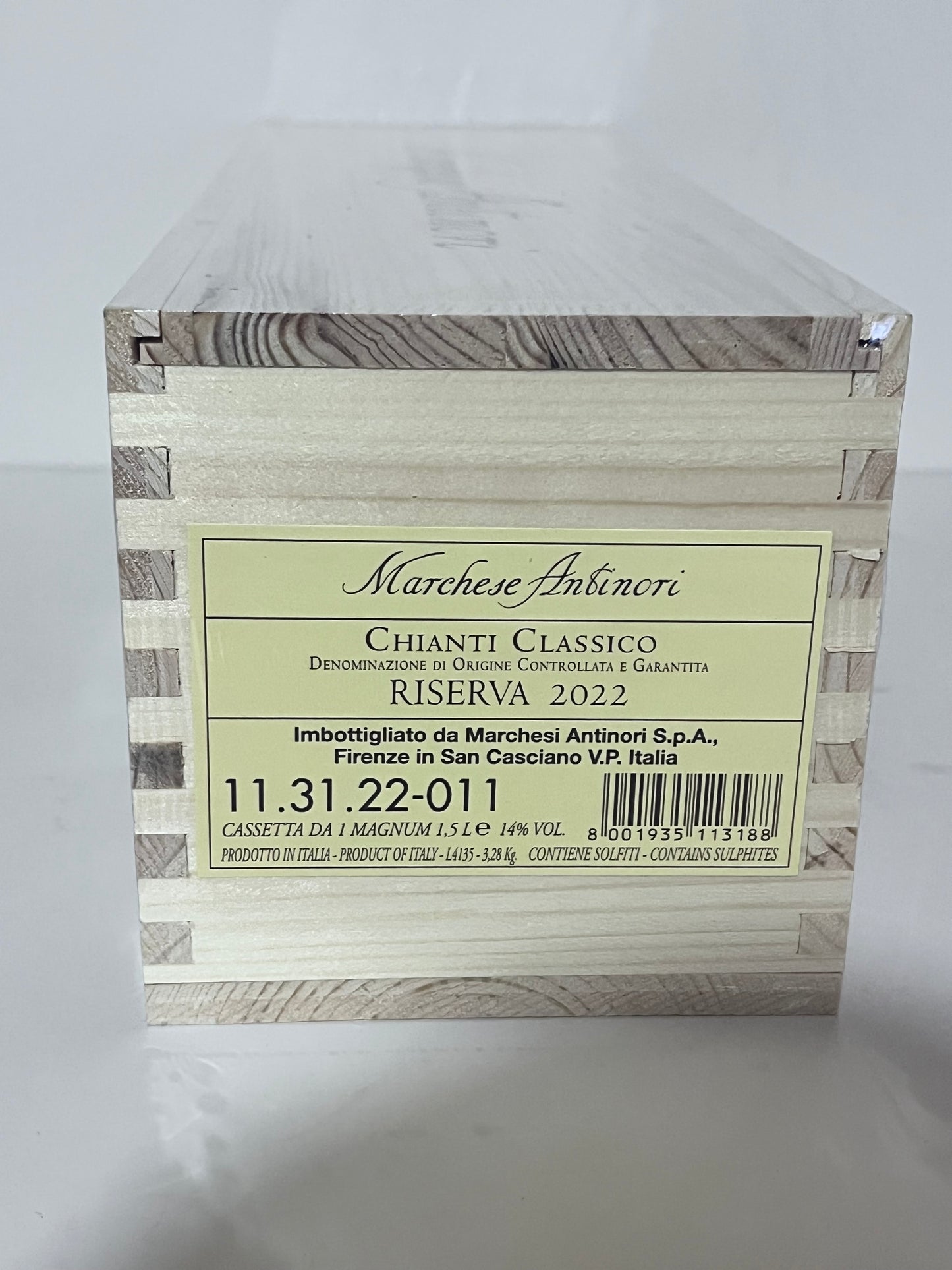 TENUTA TIGNANELLO 2022 - CASSA IN LEGNO ORIGINALE SIGILLATA