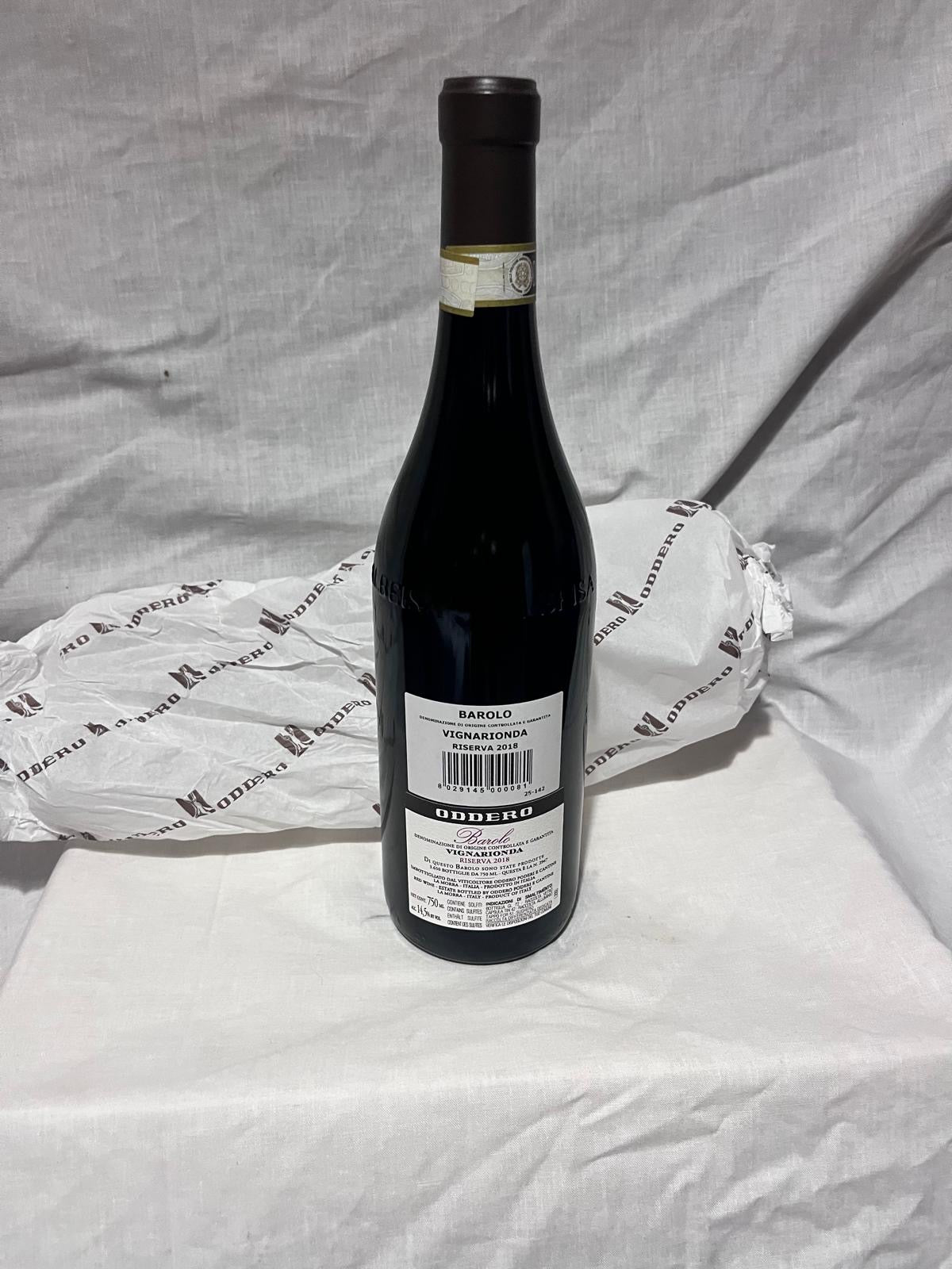 Barolo Vignarionda Riserva 2018 75 cl Oddero