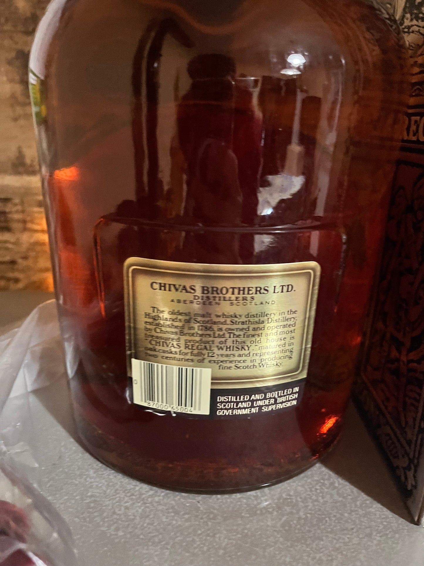 CHIVAS REGAL 3,78 L 12 anni