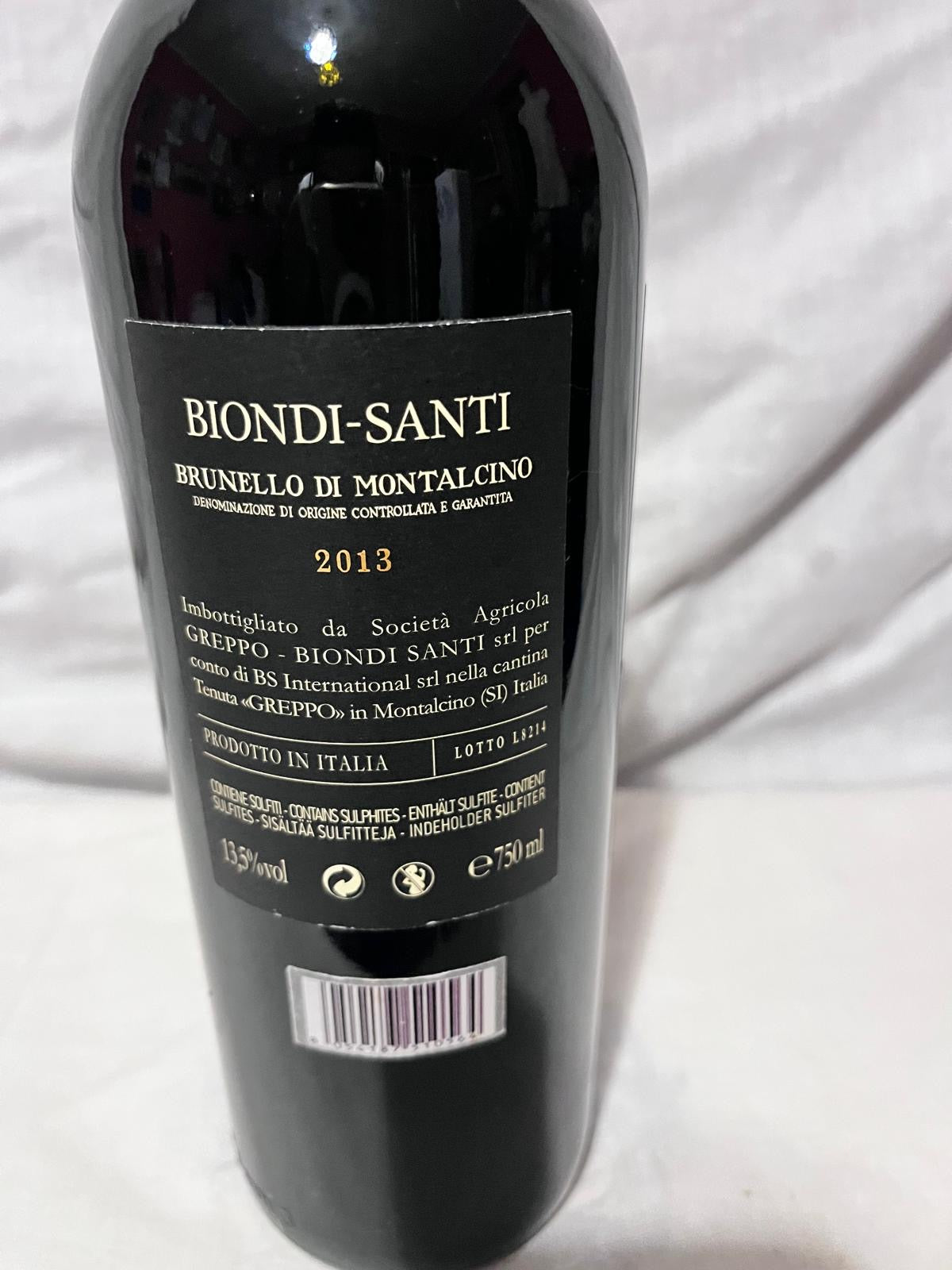 BRUNELLO DI MONTALCINO DOCG 2013 - 0.75L - Biondi Santi