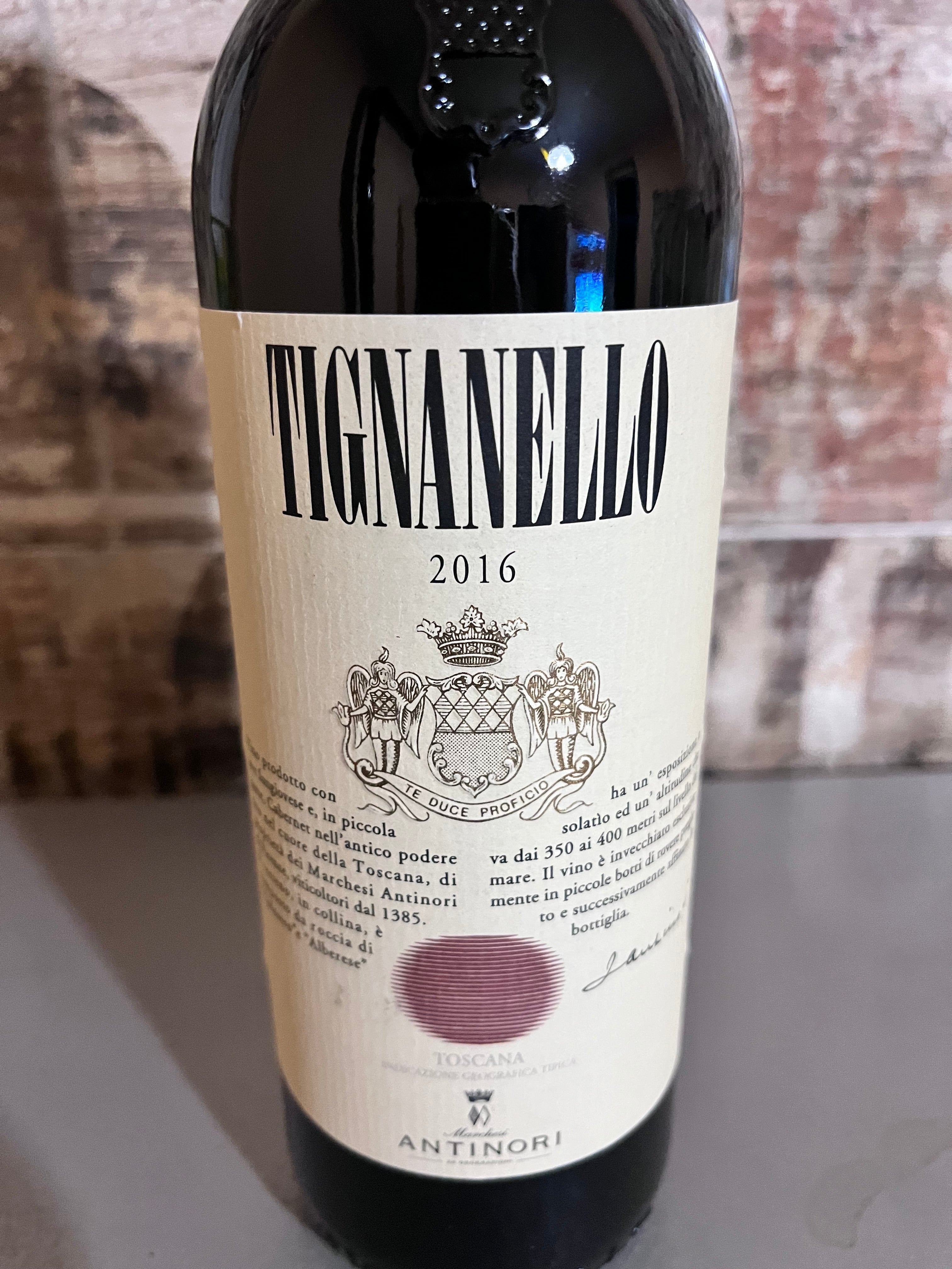 TIGNANELLO 2016 ANTINORI