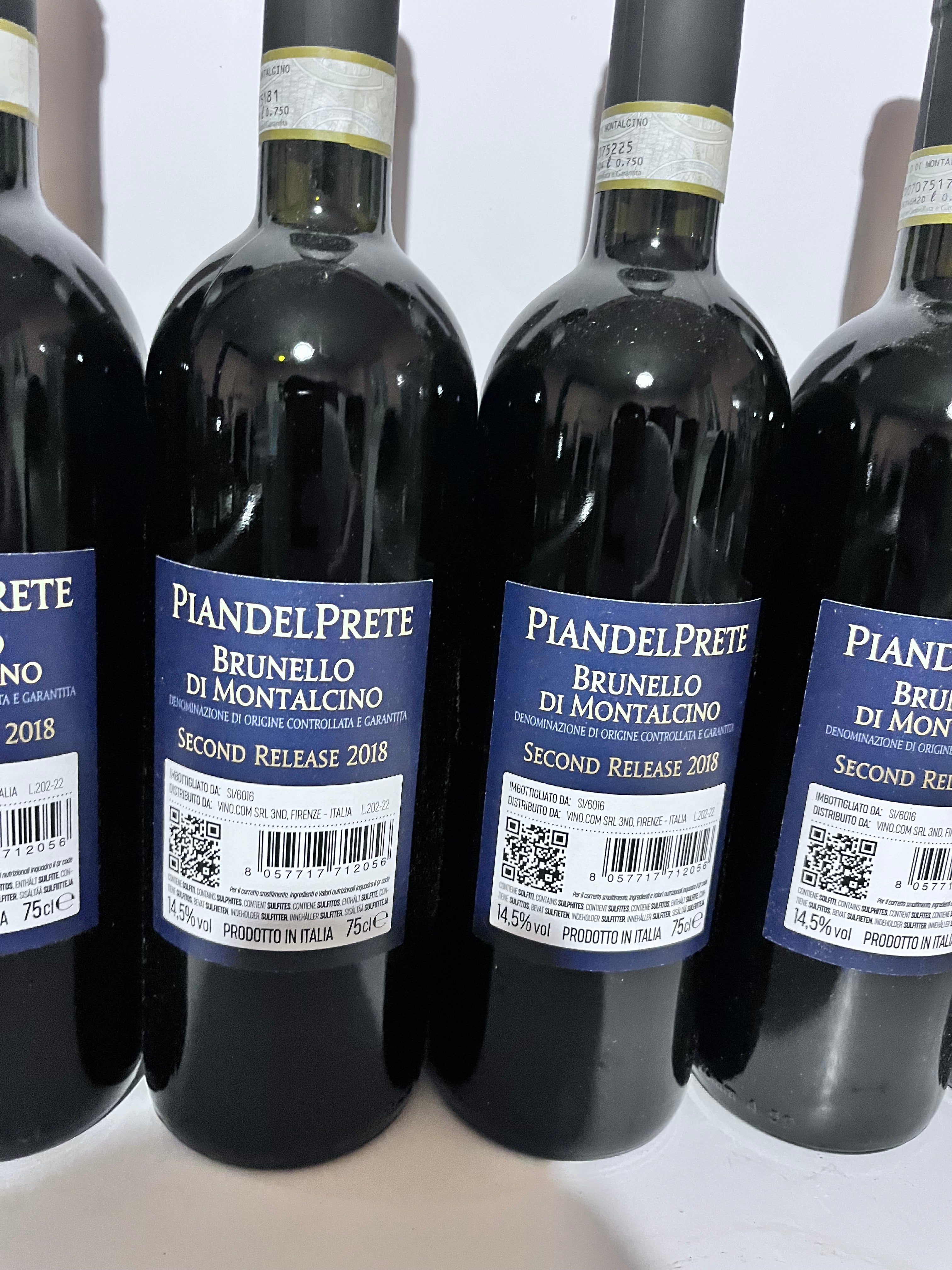BRUNELLO DI MONTALCINO DOCG 2018 PIAN DEL PRETE SECOND