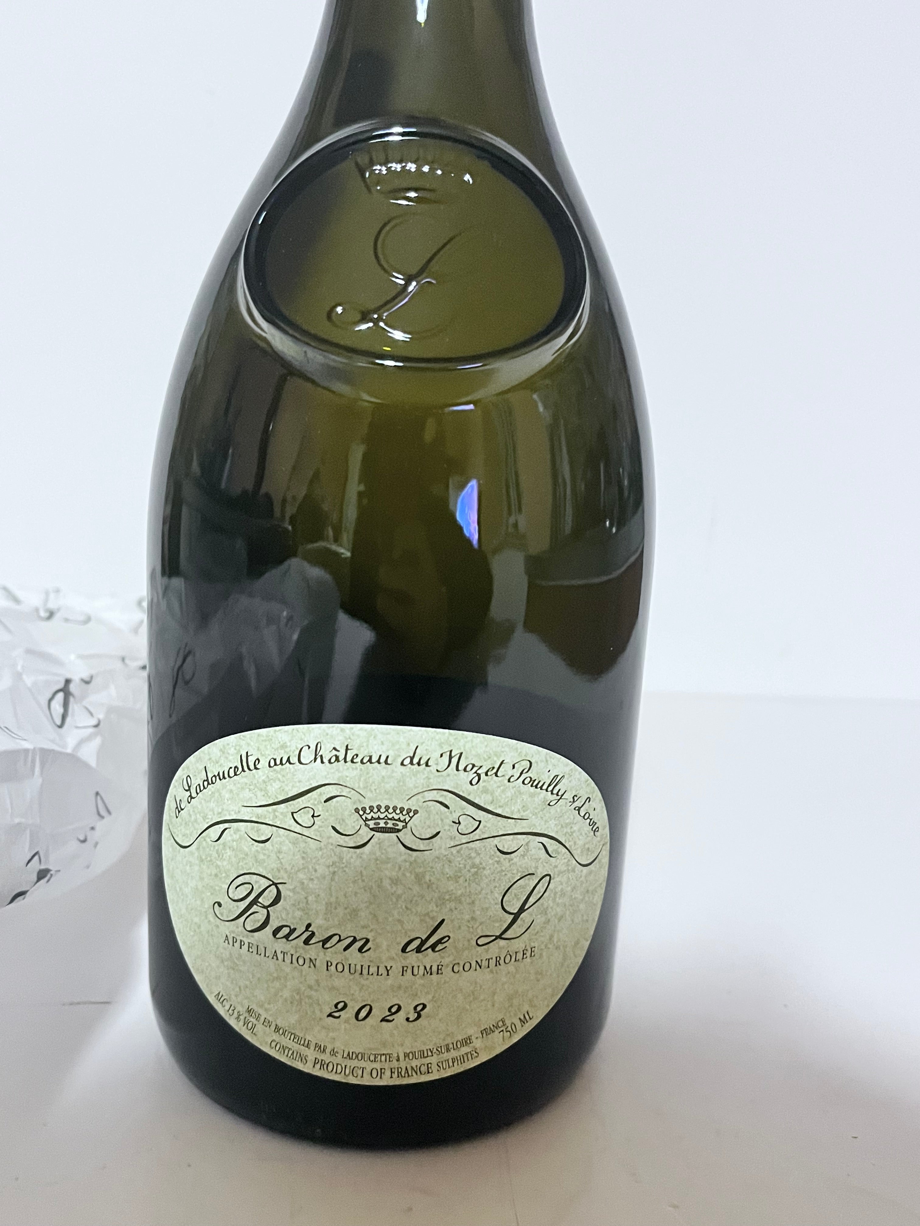 BARON DE L POUILLY-FUMÉ 2023 LADOUCETTE 0,75L BOTTIGLIA ICONICA