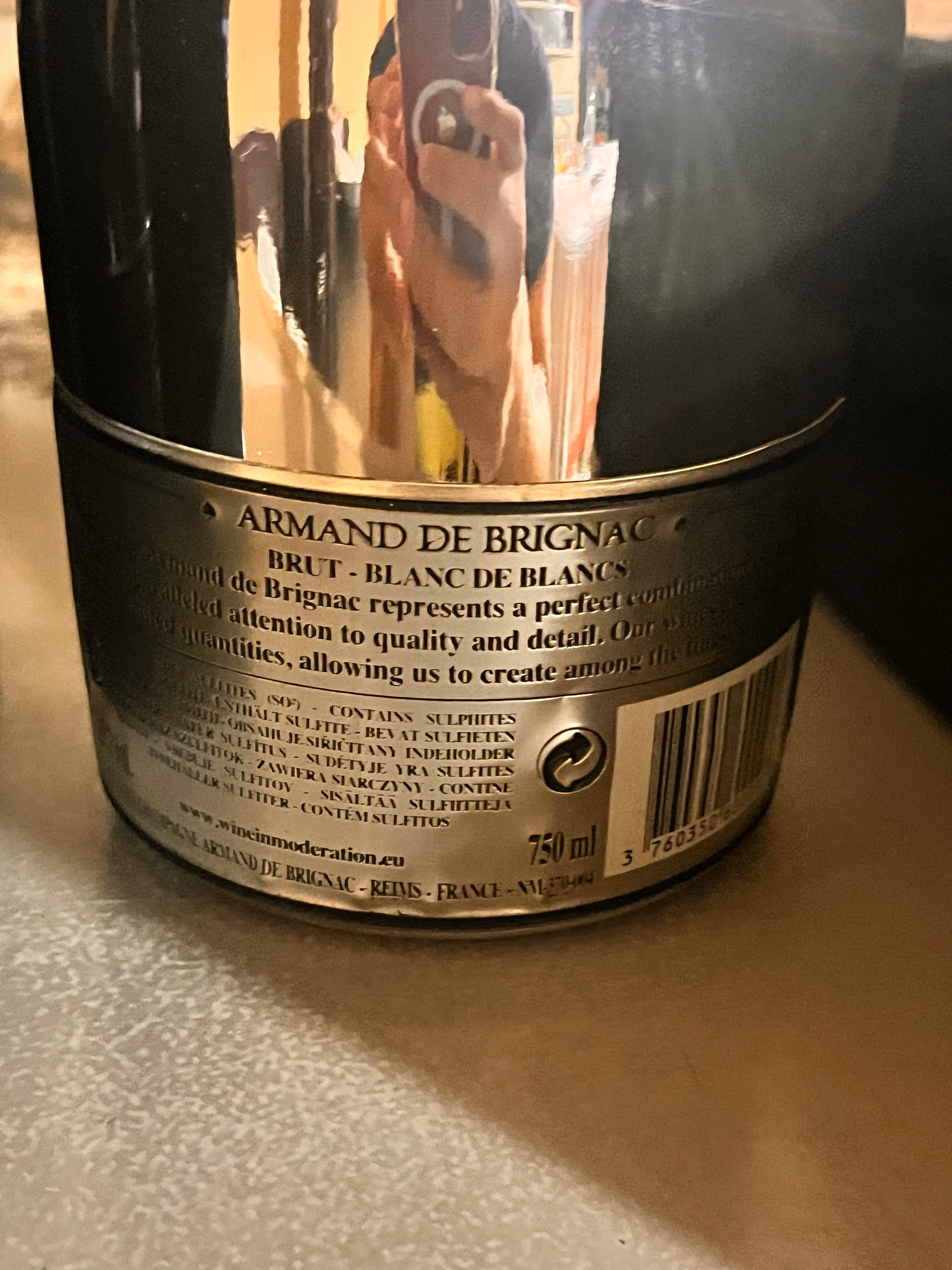 ARMAND DE BRIGNAC BLANC DE BLANCS