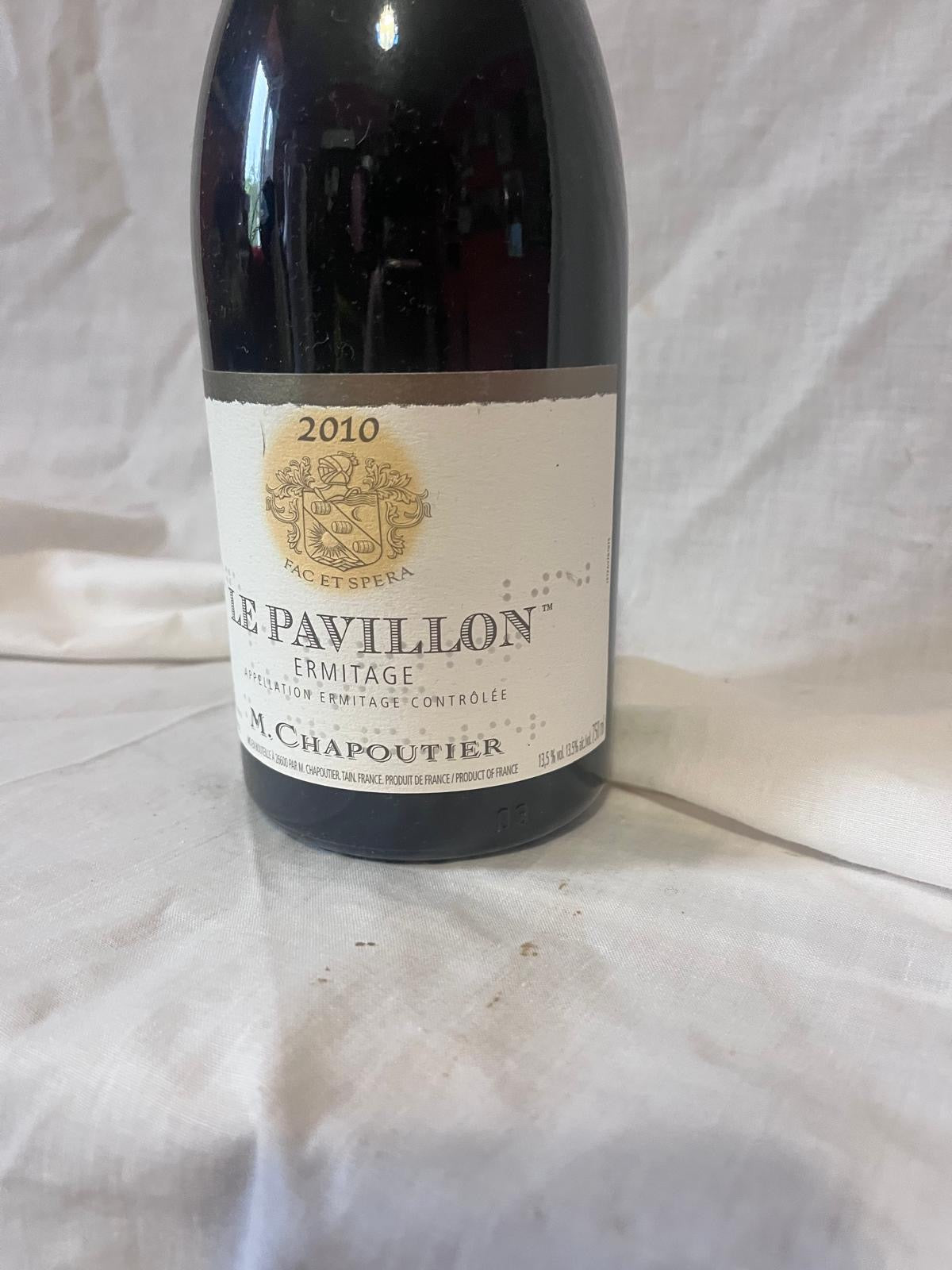 CHAPOUTIER ERMITAGE LE PAVILLON  2010