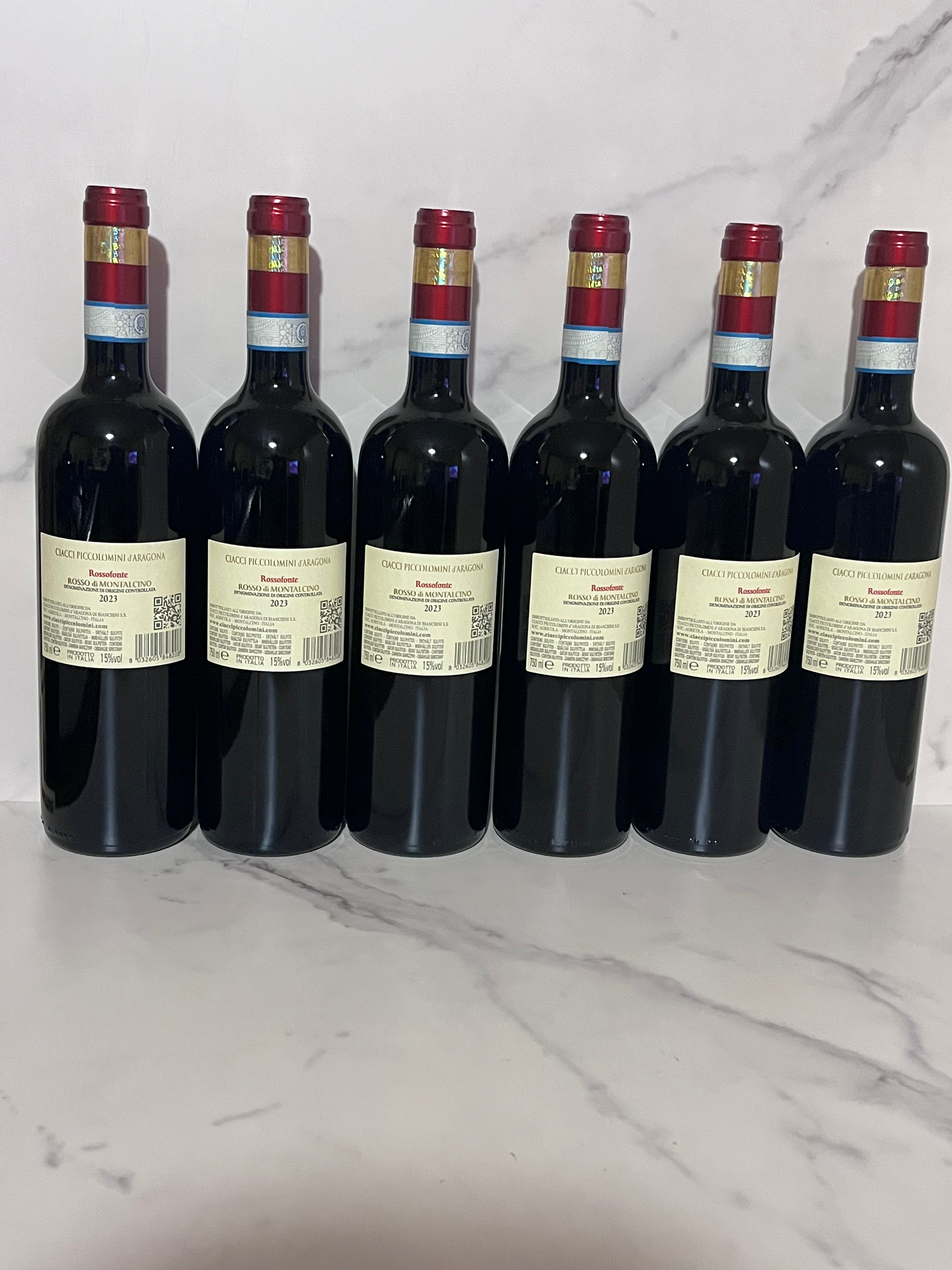 CIACCI PICCOLOMINI D’ARAGONA ROSSO DI MONTALCINO 2023