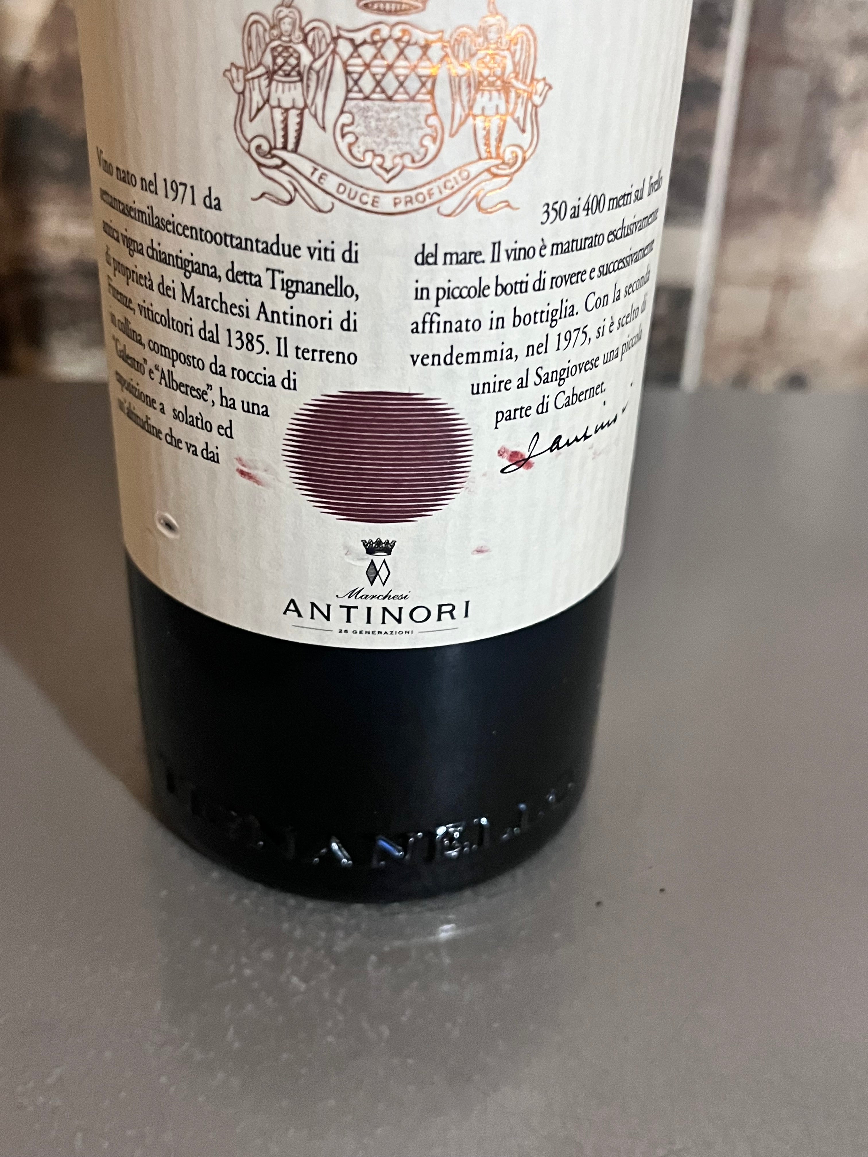 TIGNANELLO 2021 375 ML ANTINORI
