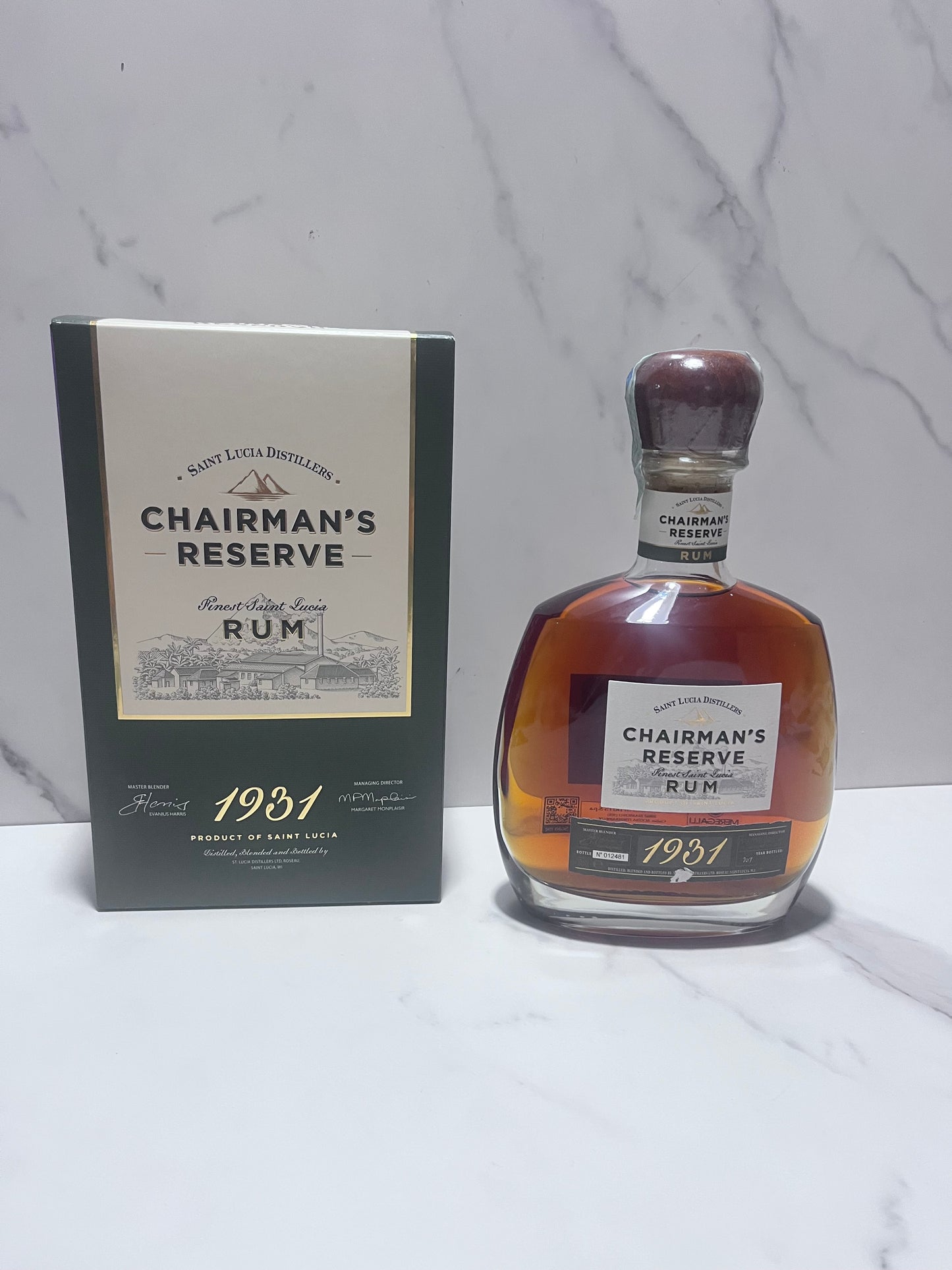 CHAIRMAN’S RESERVE RUM 1931