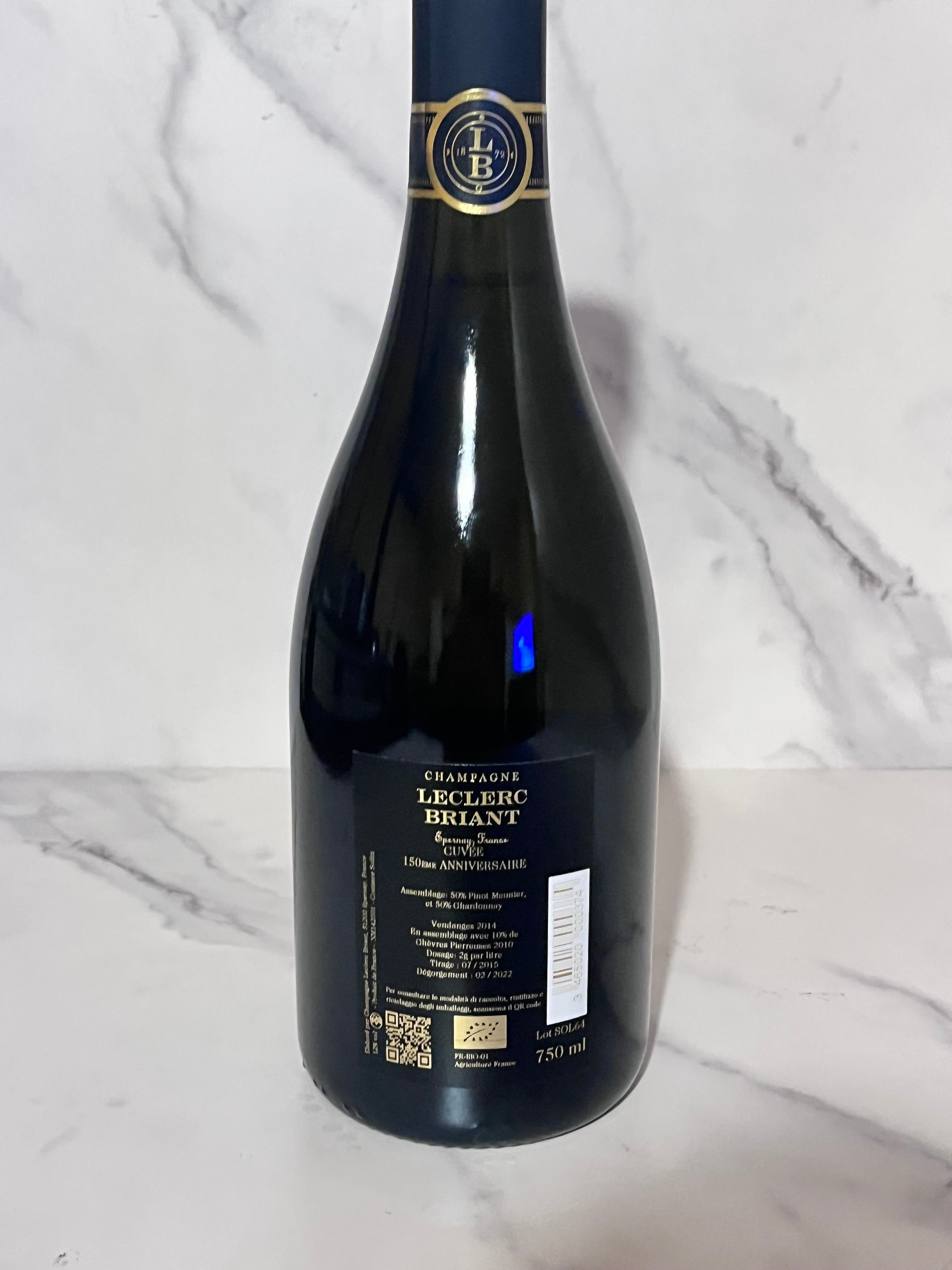 CHAMPAGNE LECLERC BRIANT 150EME ANNIVERSAIRE