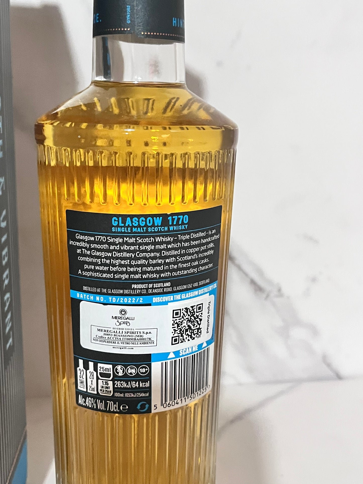 1770 GLASGOW TRIPLE DISTILLED