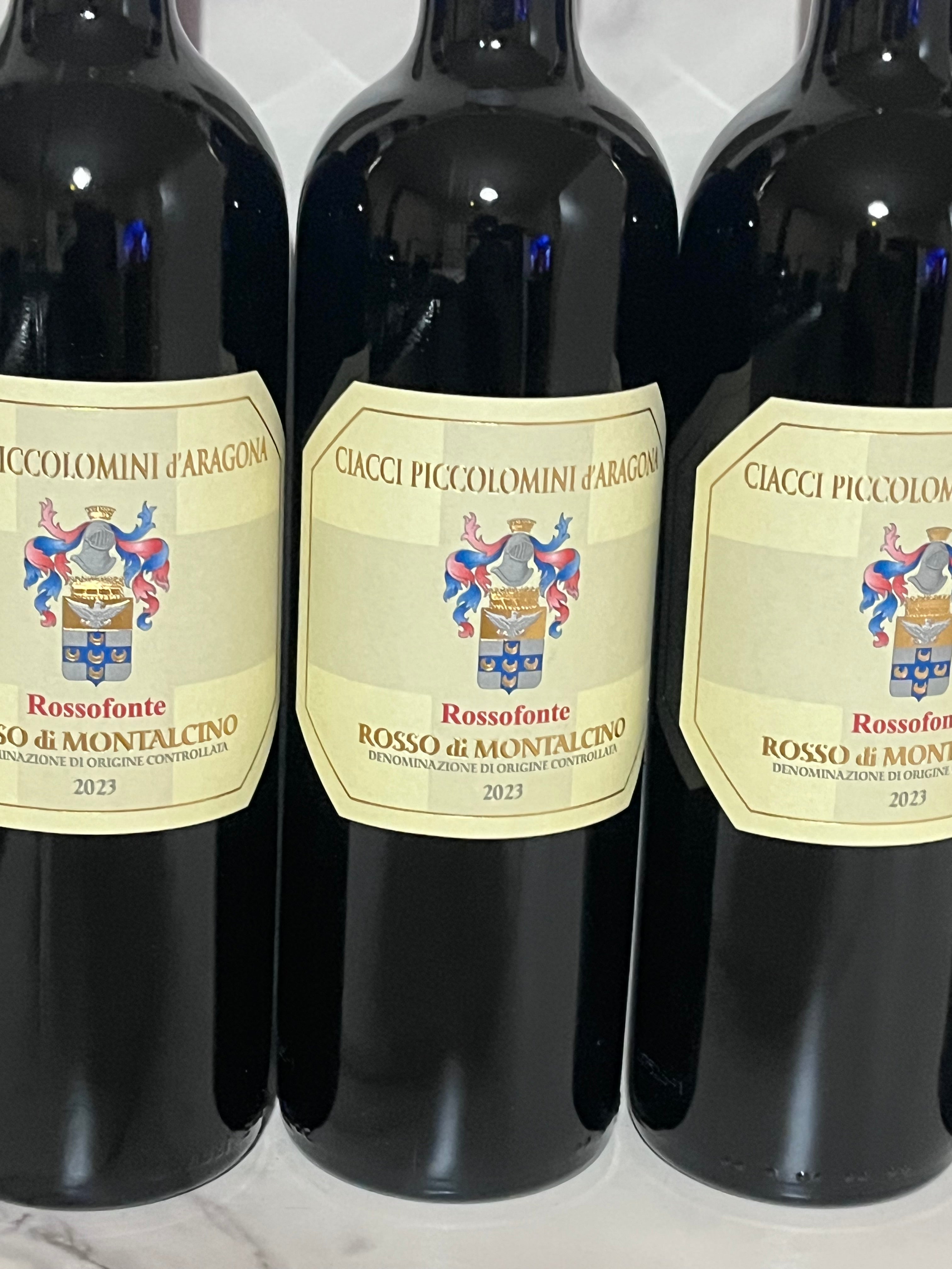 CIACCI PICCOLOMINI D’ARAGONA ROSSO DI MONTALCINO 2023
