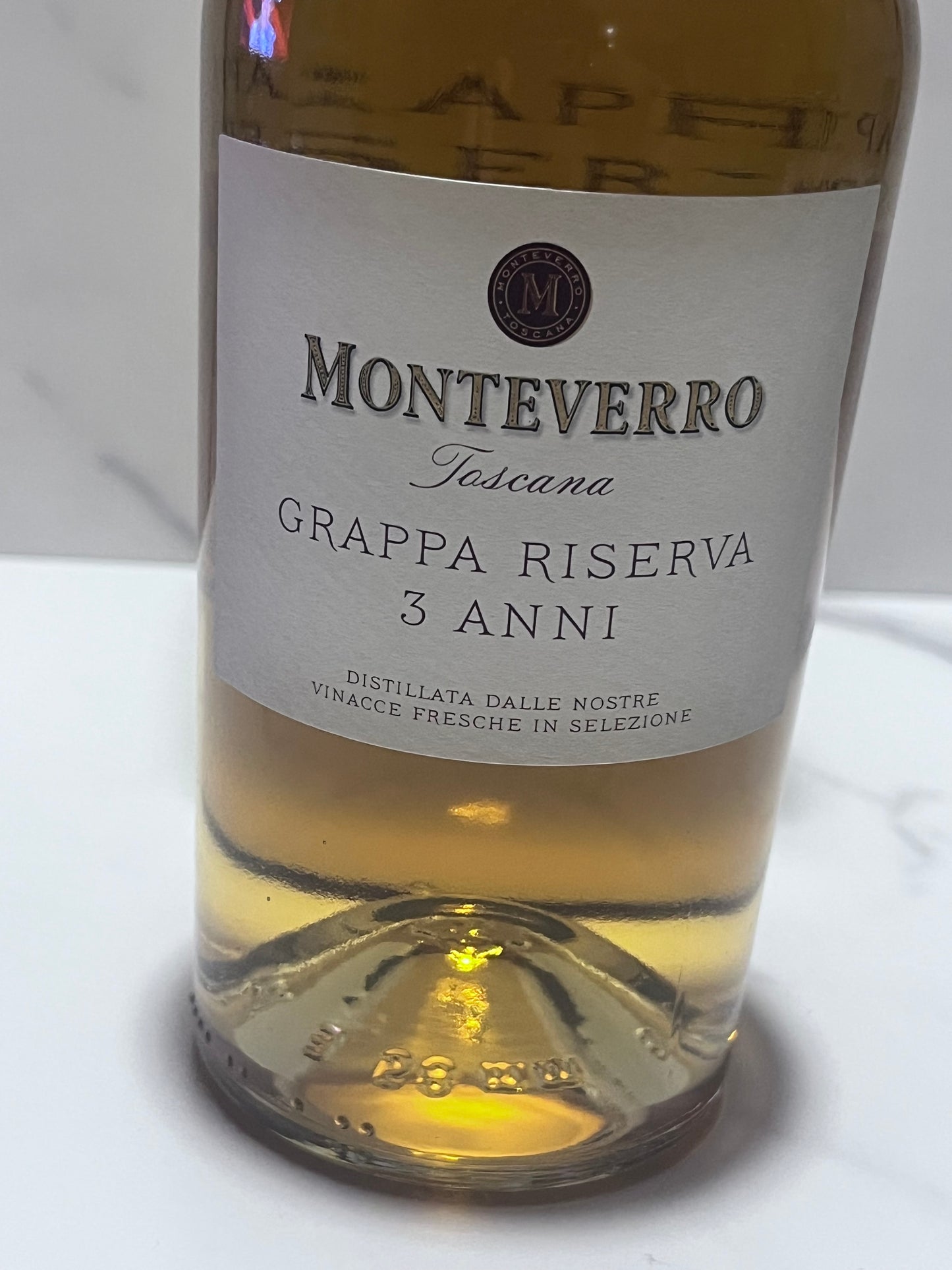 GRAPPA MONTEVERRO RISERVA 3 ANNI