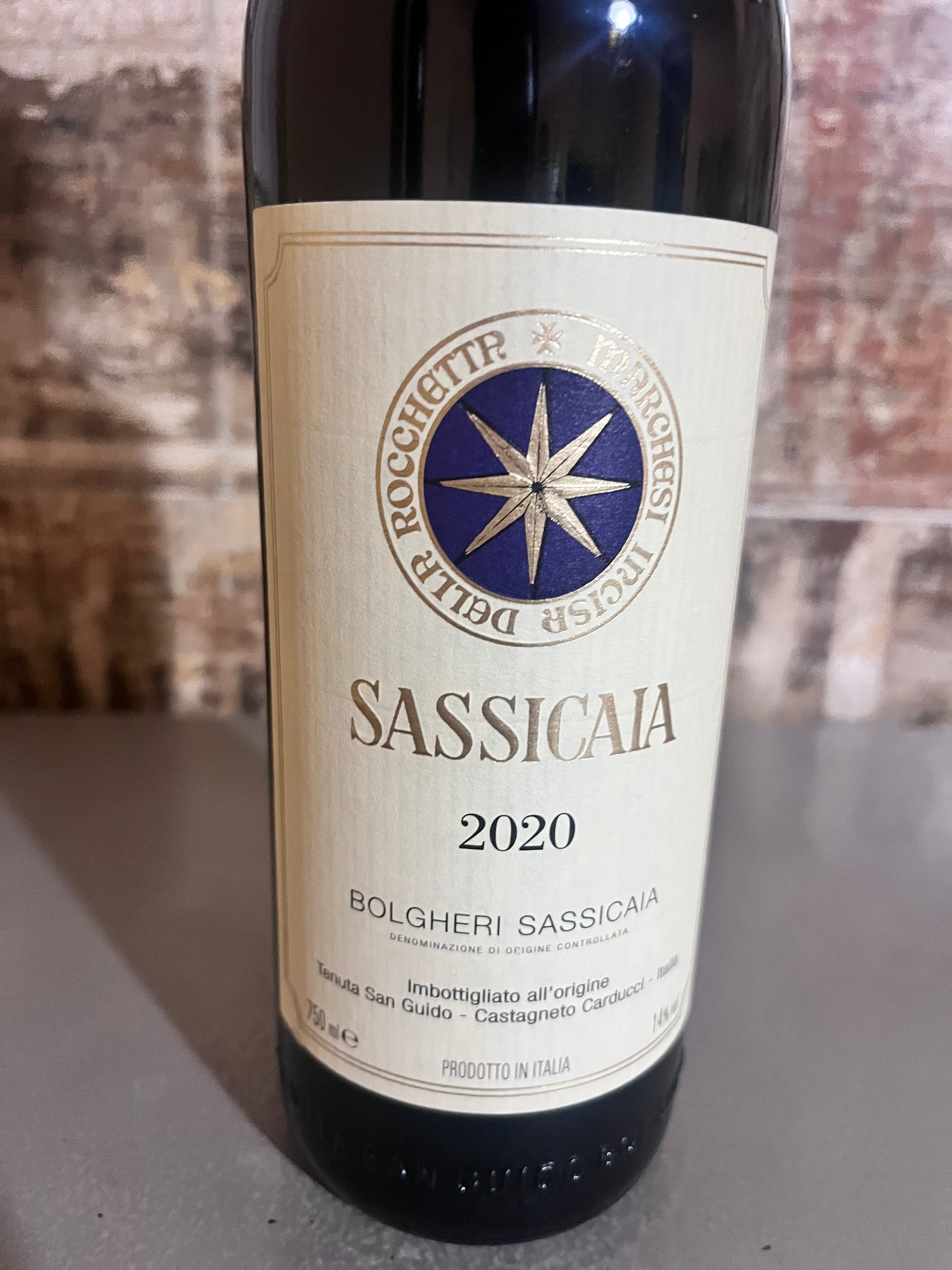 SASSICAIA 2020 TENUTA SAN GUIDO BOLGHERI