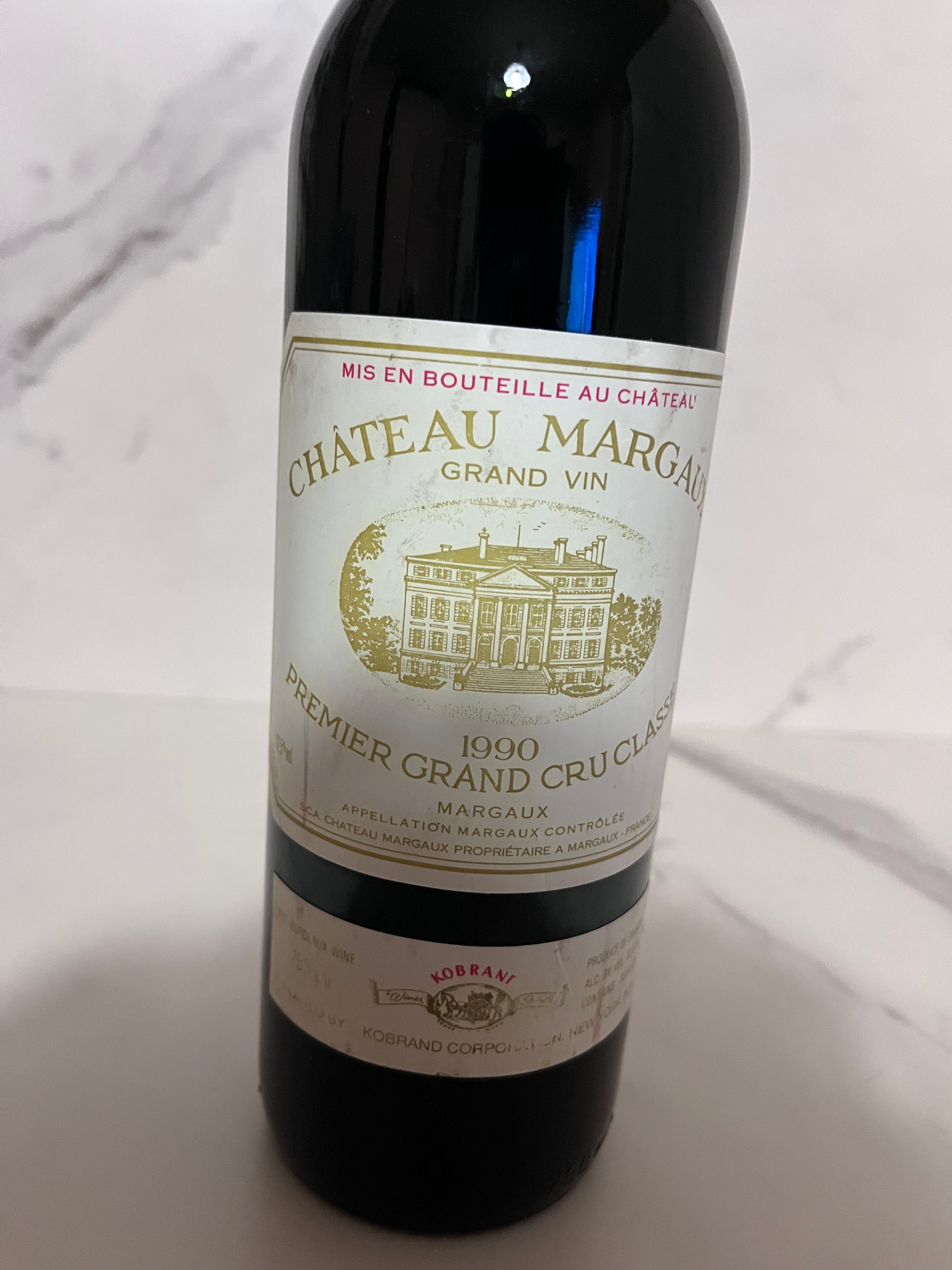 Château Margaux 1er Grand Cru Classé 1990