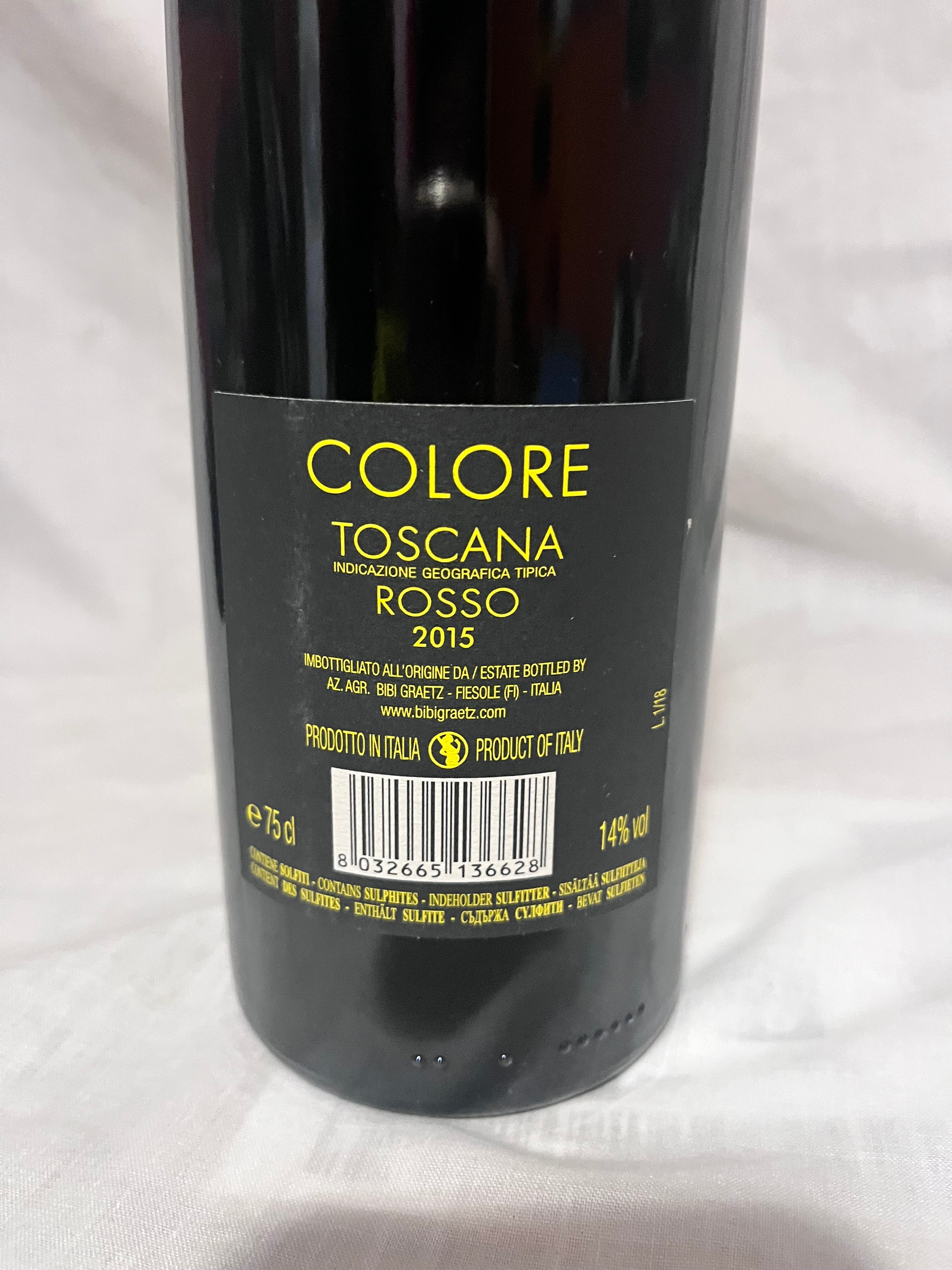 Colore Rosso Toscana IGT 2015 - Bibi Graetz