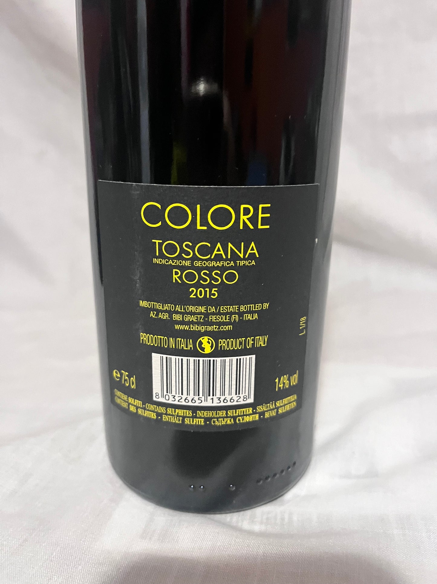 Colore Rosso Toscana IGT 2015 - Bibi Graetz