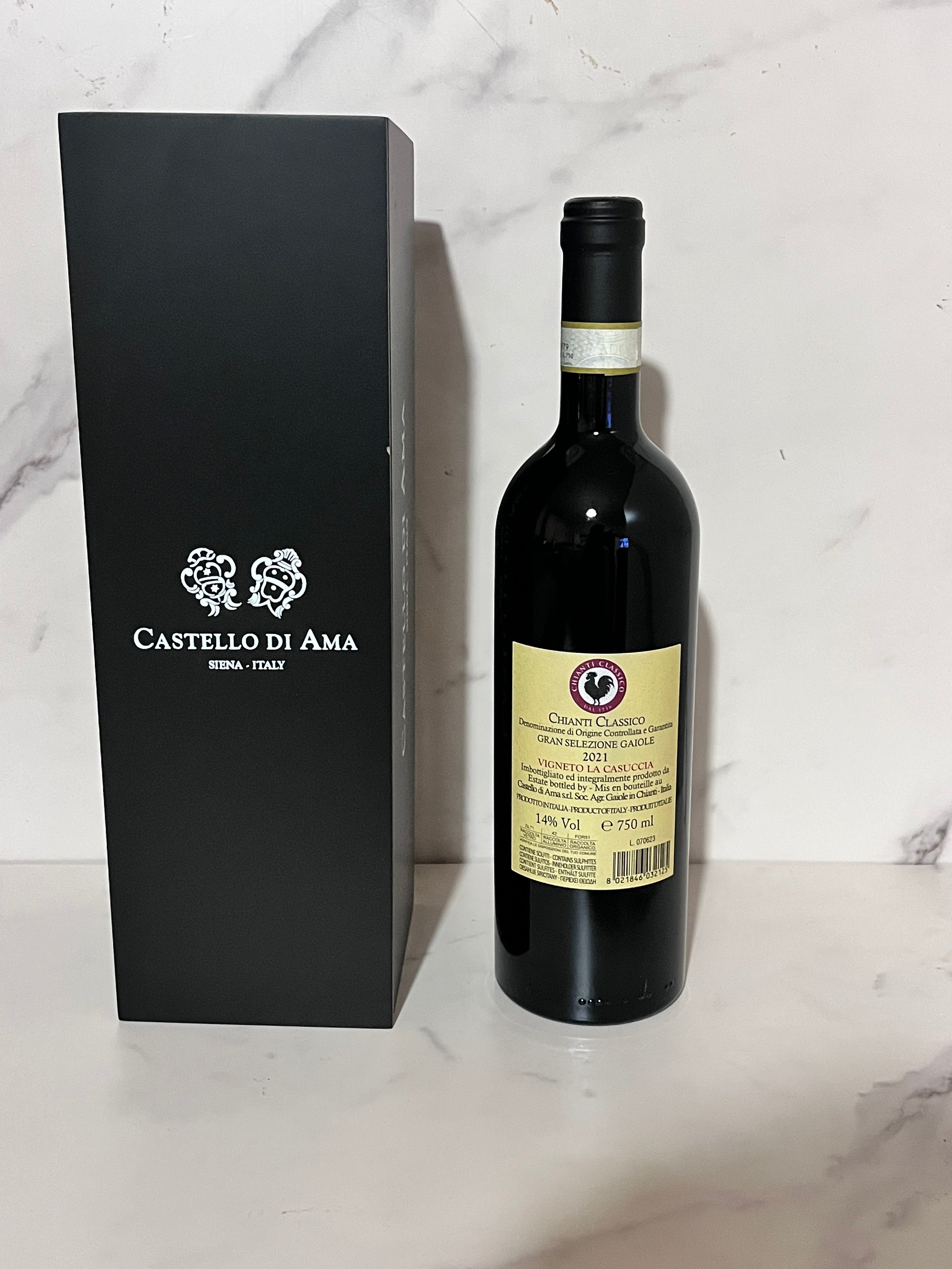 CASTELLO DI AMA CHIANTI CLASSICO GRAN SELEZIONE VIGNETO LA CASUCCIA 2021