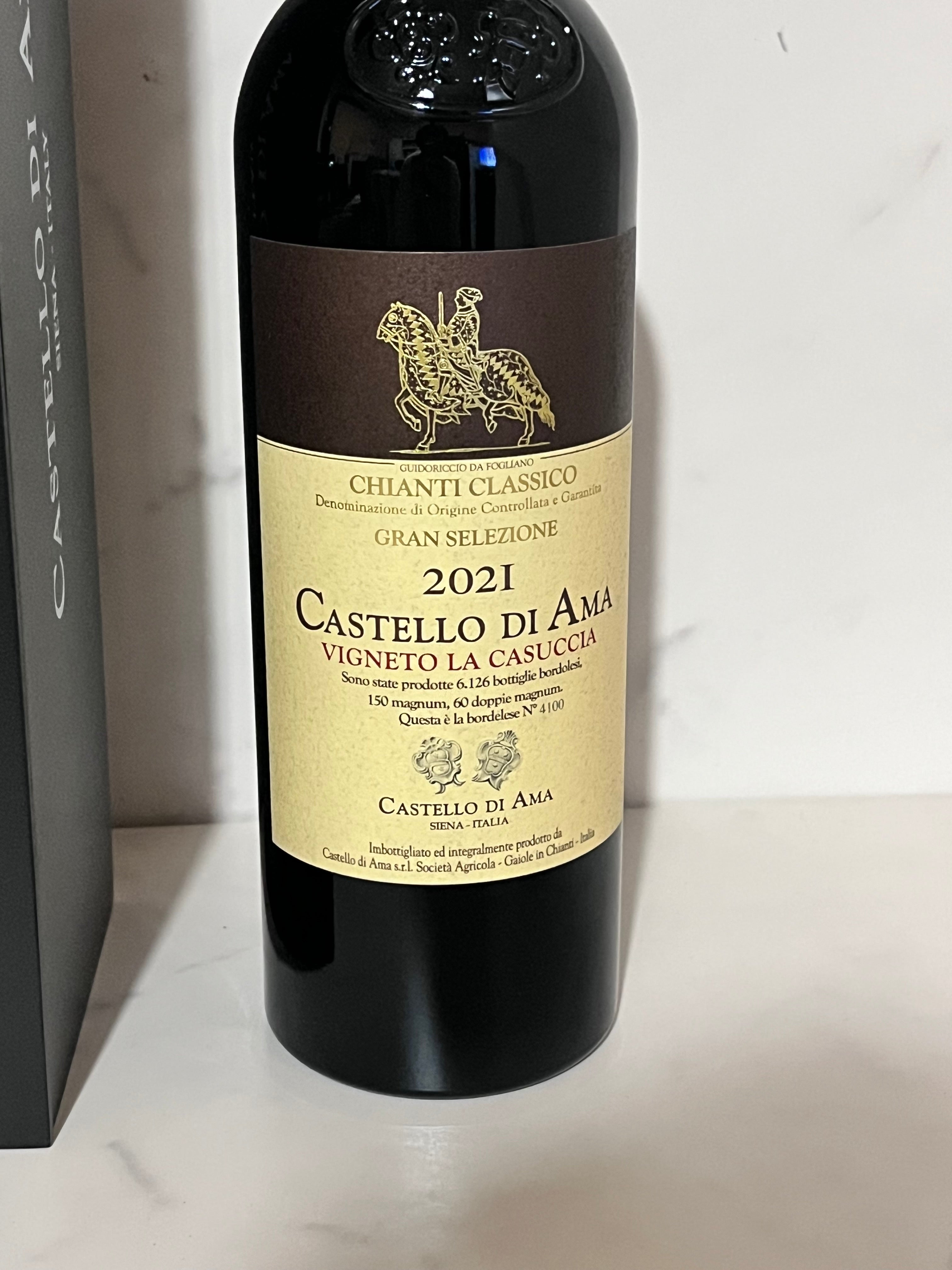 CASTELLO DI AMA CHIANTI CLASSICO GRAN SELEZIONE VIGNETO LA CASUCCIA 2021