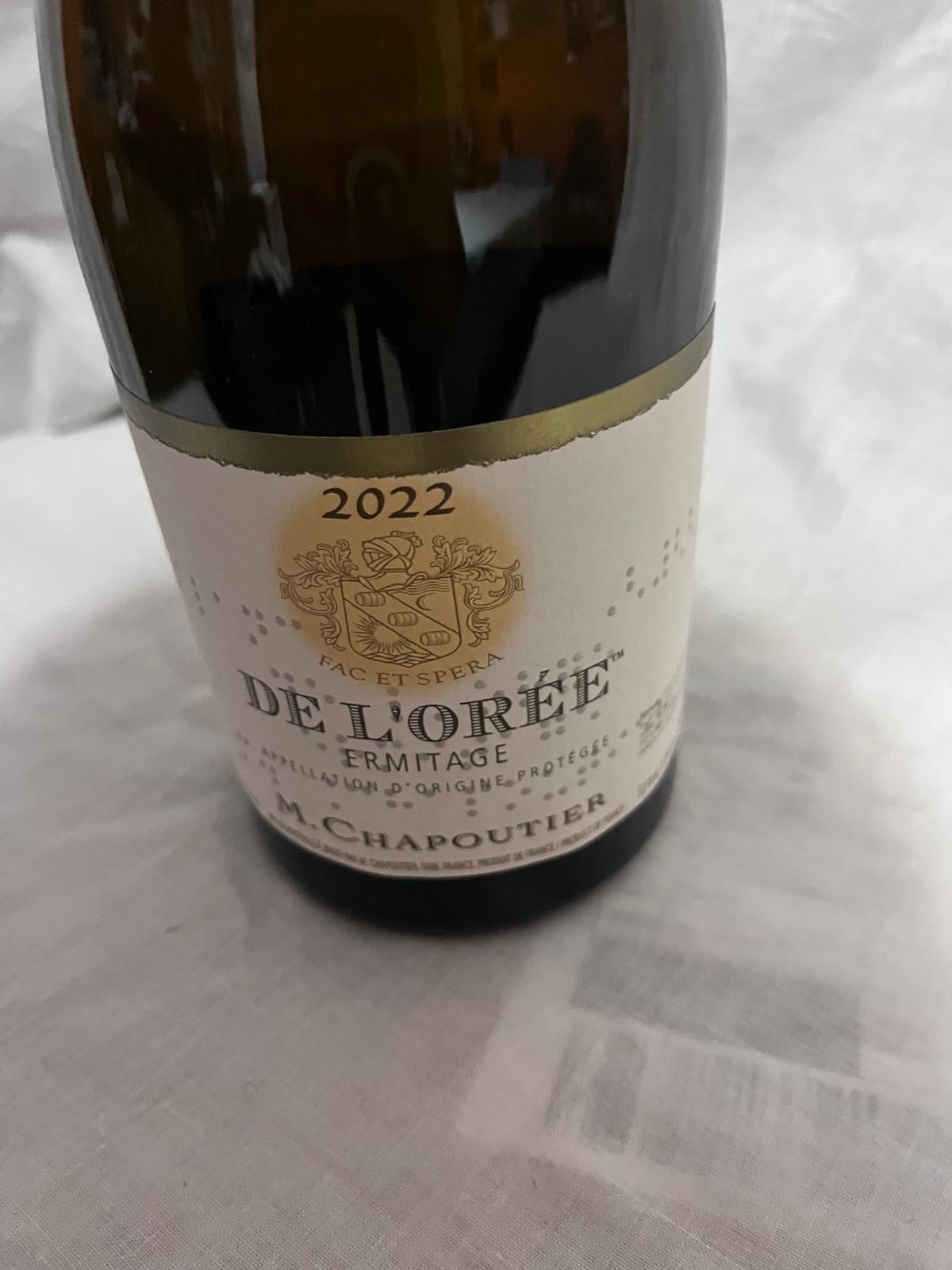 M. Chapoutier Ermitage De l'Orée Blanc 2022