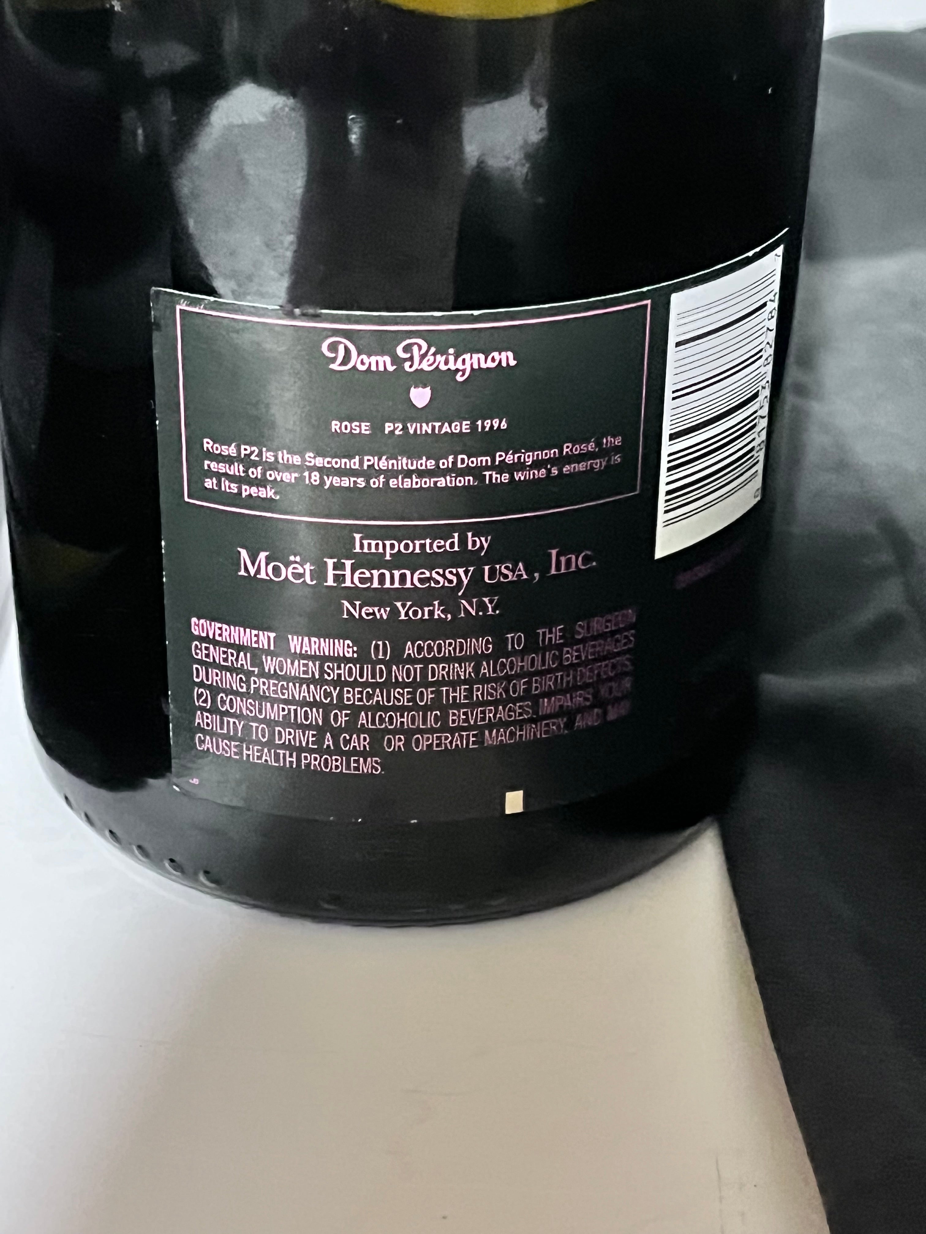 DOM PÉRIGNON ROSÉ P2 VINTAGE 1996 – CHAMPAGNE CON COFANETTO ORIGINALE