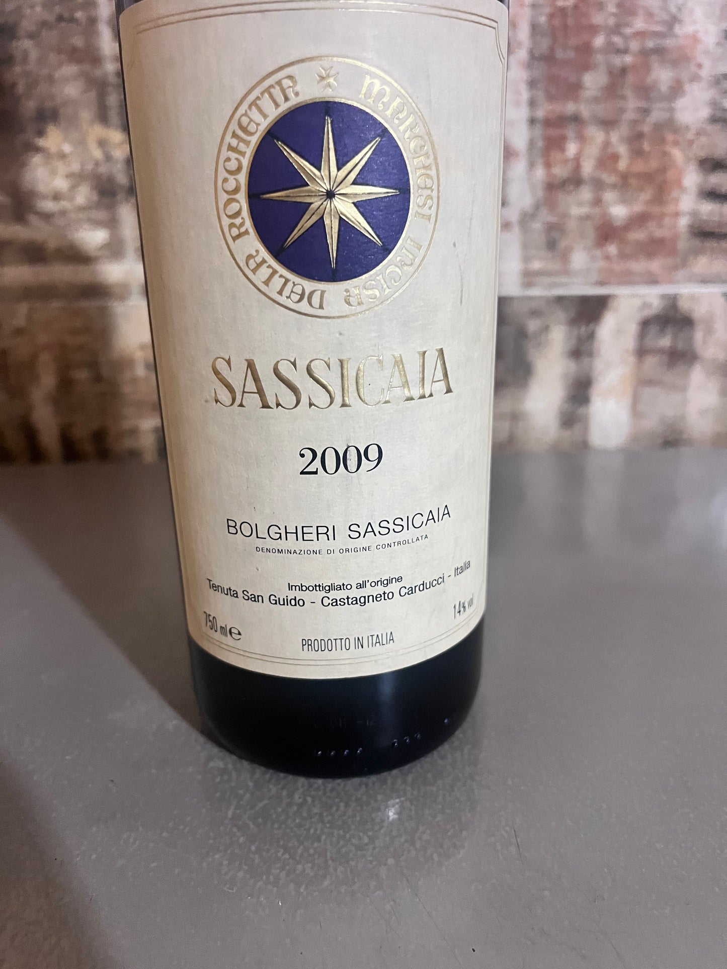 SASSICAIA 2009 TENUTA SAN GUIDO BOLGHERI