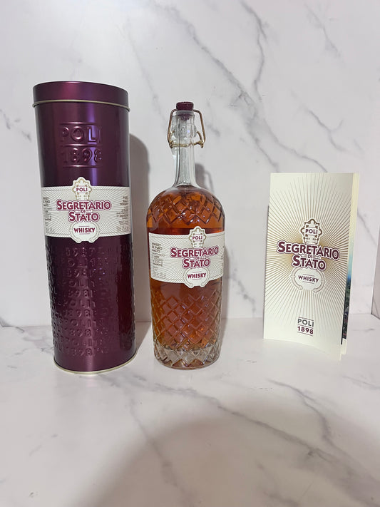 WHISKY POLI SEGRETARIO DI STATO
