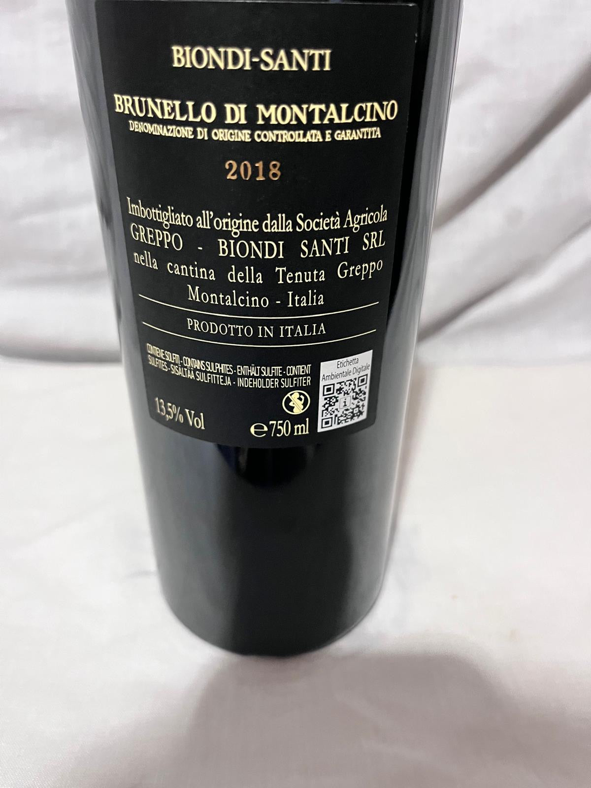 Brunello di Montalcino DOCG 2018 – Biondi-Santi