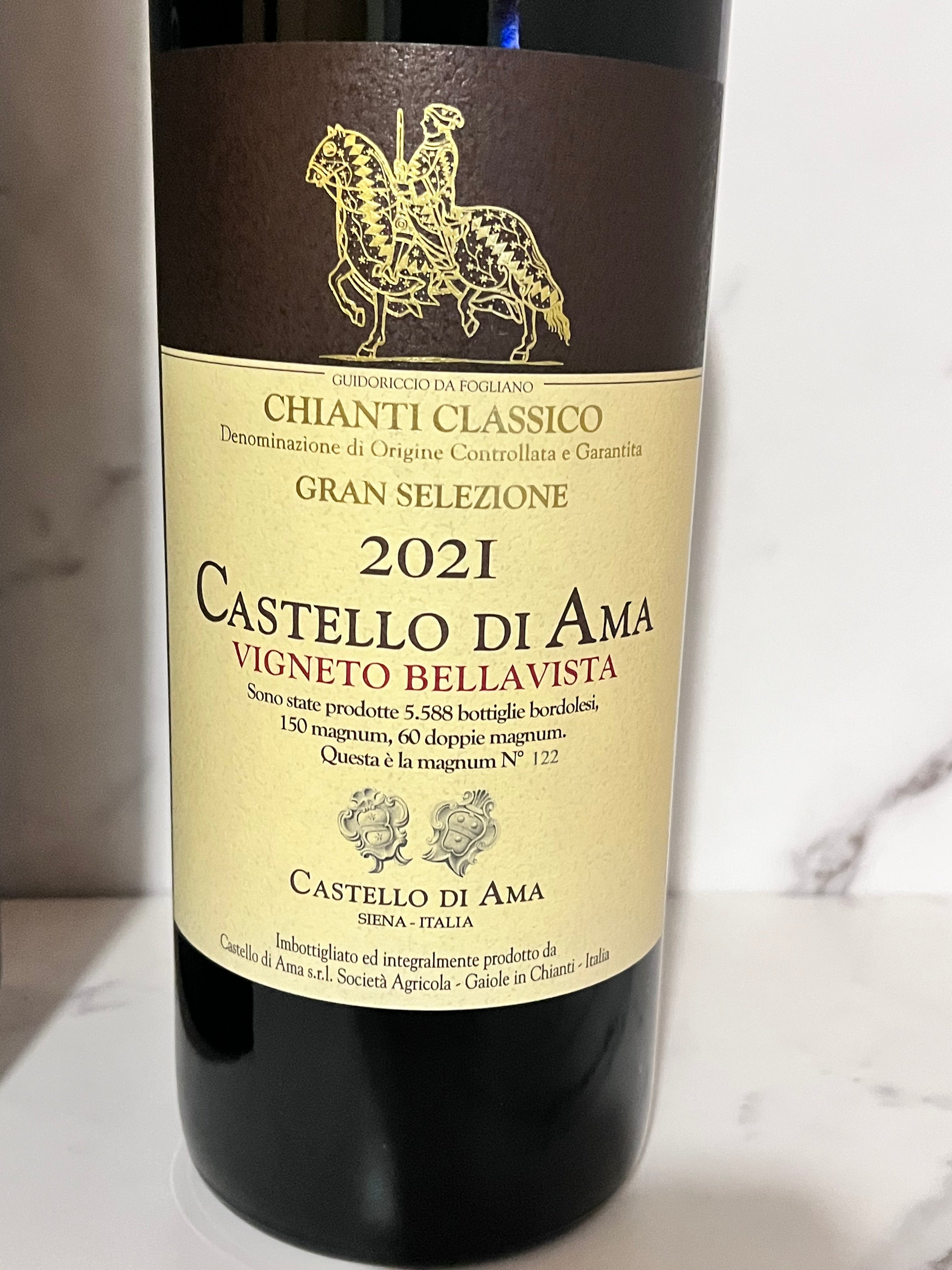 CASTELLO DI AMA CHIANTI CLASSICO GRAN SELEZIONE VIGNETO BELLAVISTA 2021 MAGNUM