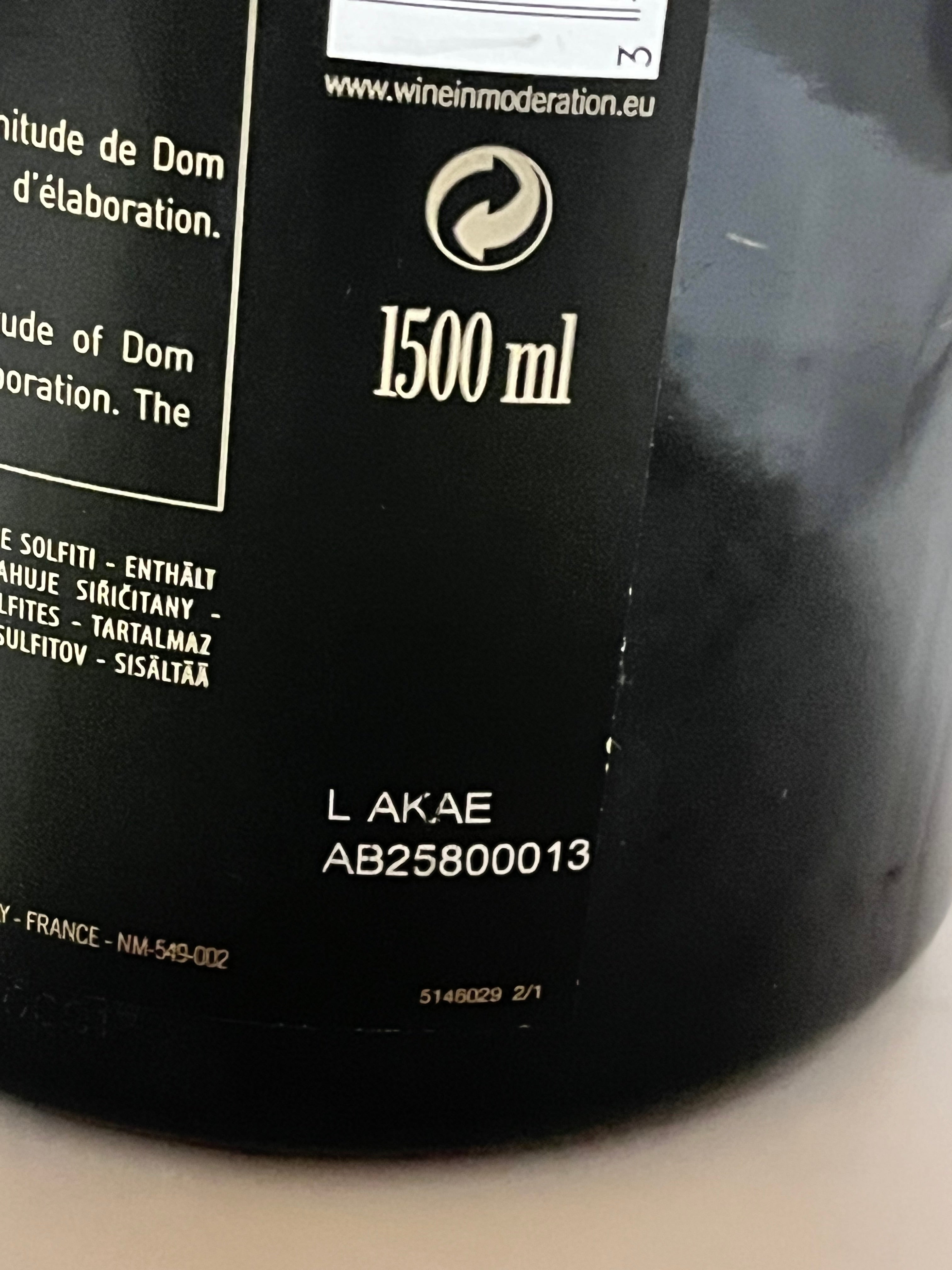 DOM PERIGNON LUMINOUS 2009