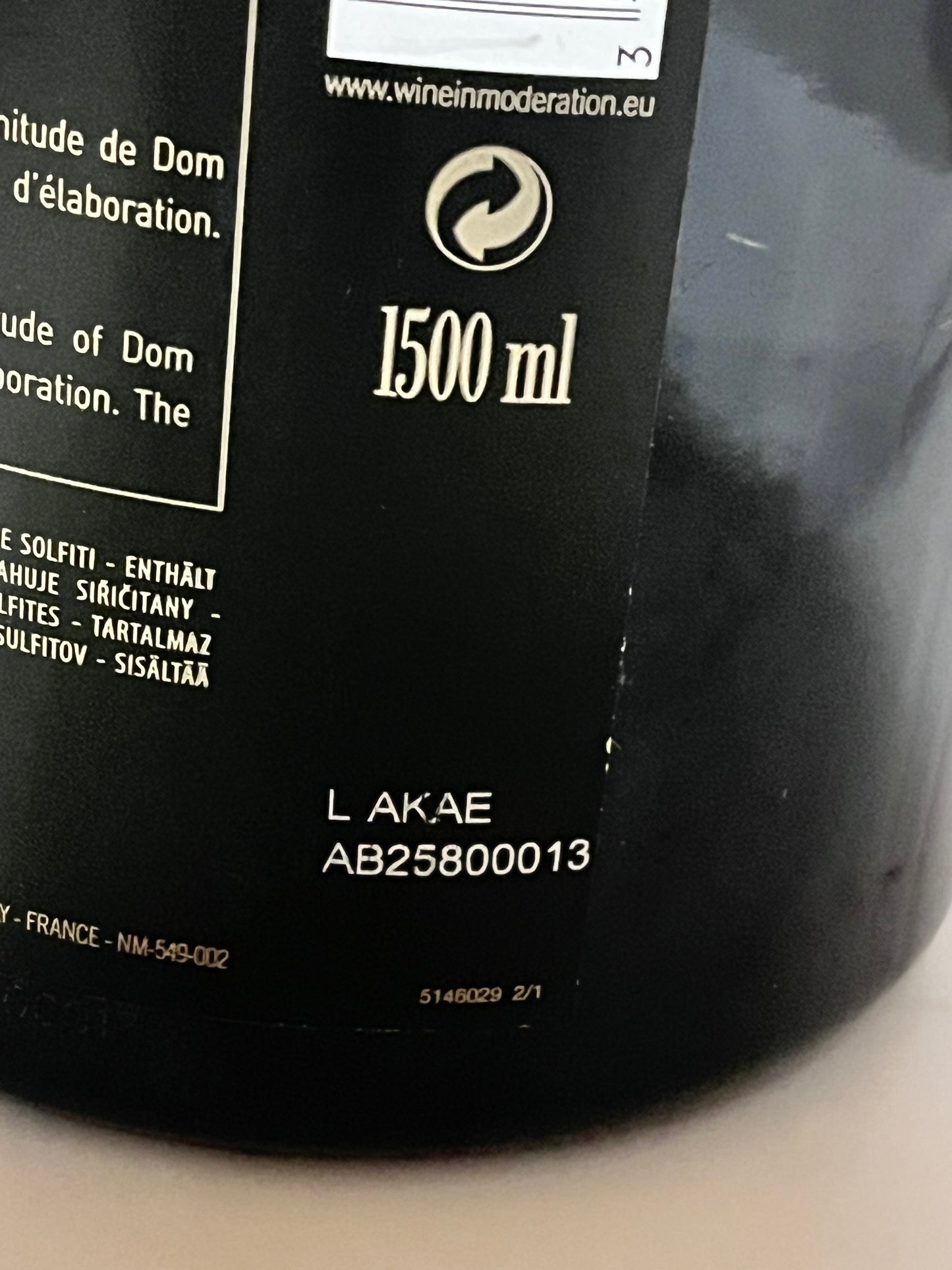 DOM PERIGNON LUMINOUS 2009