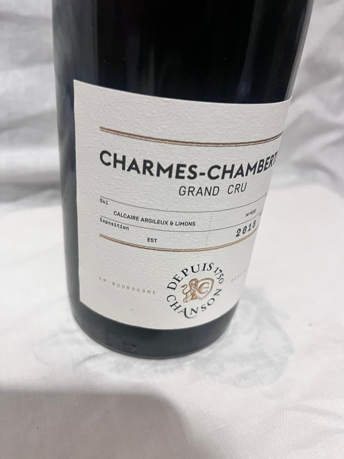 Chanson, Charmes-Chambertin Grand Cru 2018, 750 ml