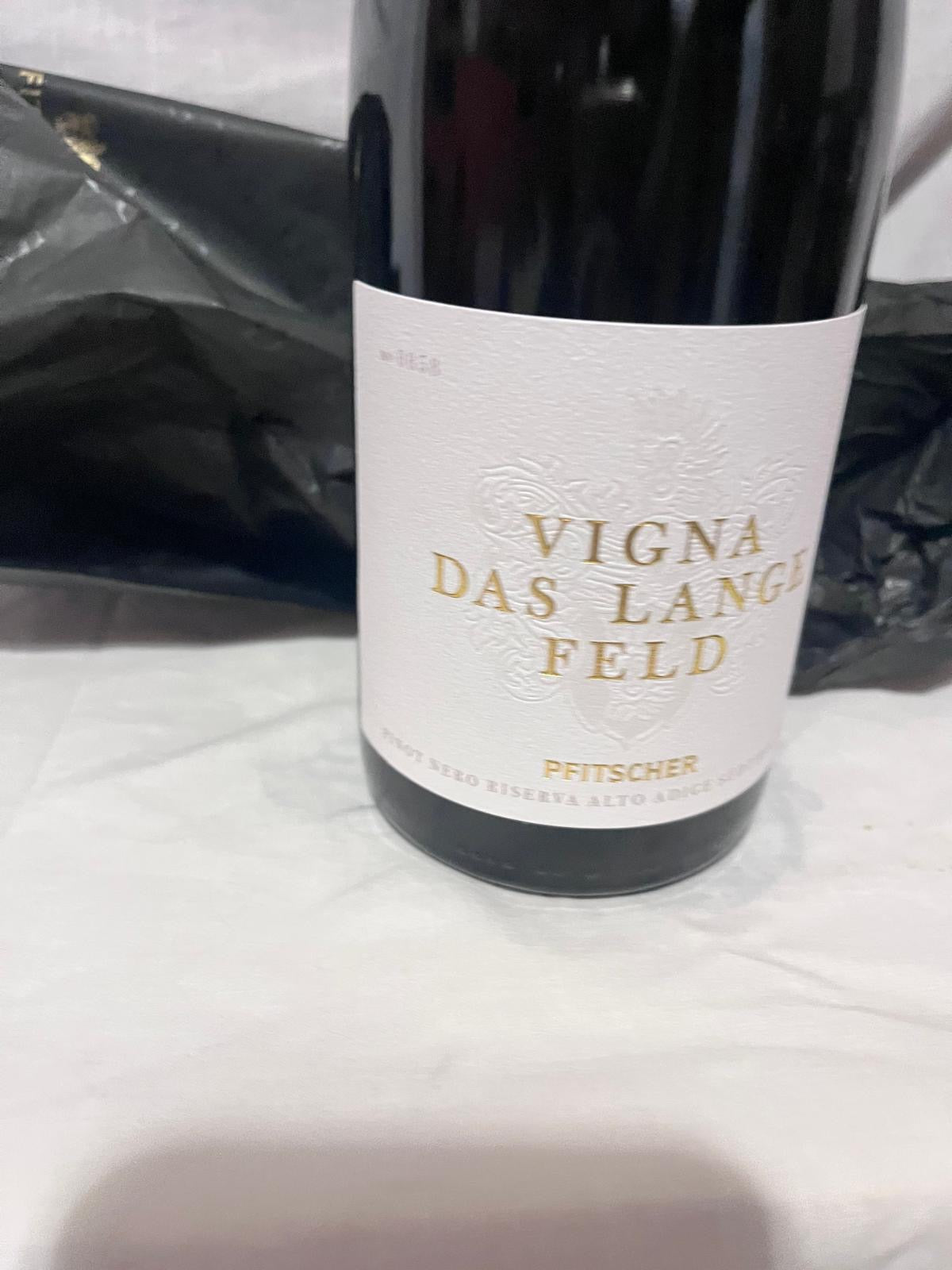 Pinot nero Riserva 2019 Vigna Das Langefeld Pfitscher