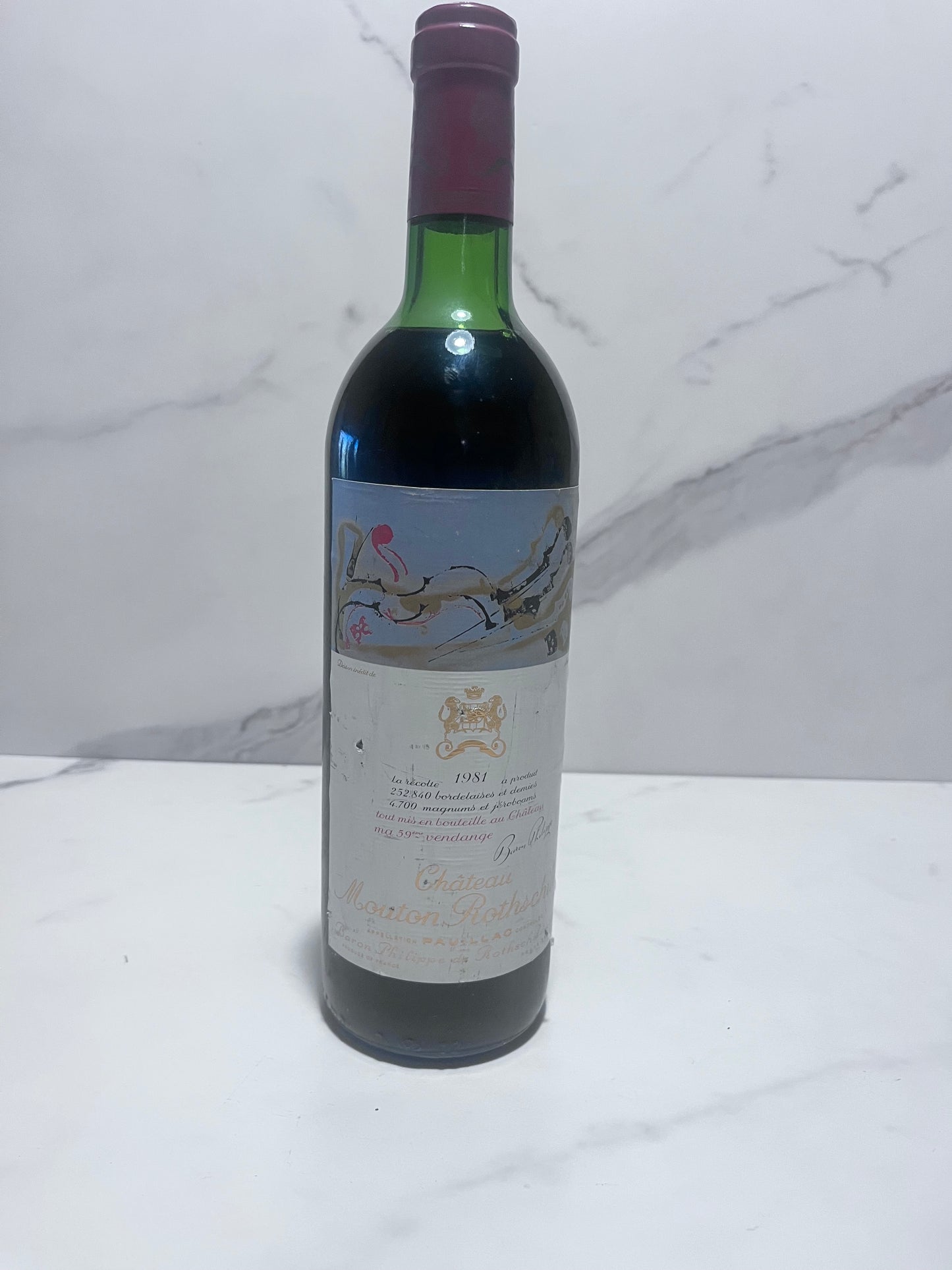 CHATEAU MOUTON ROTHSCHILD 1981