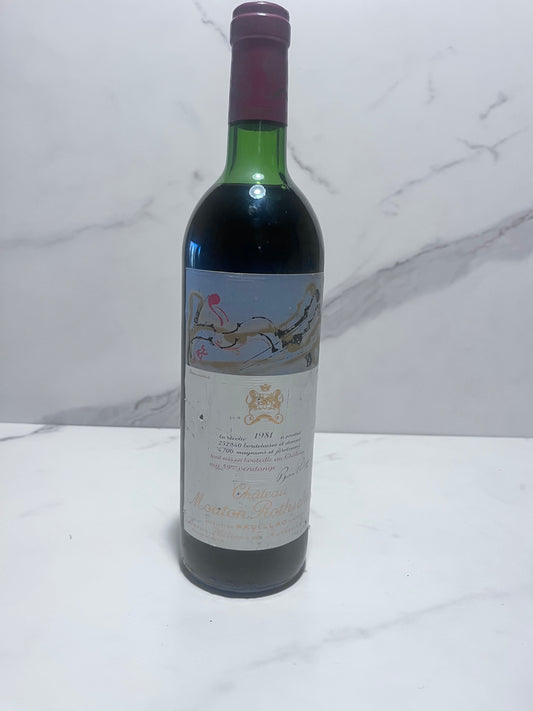 CHATEAU MOUTON ROTHSCHILD 1981