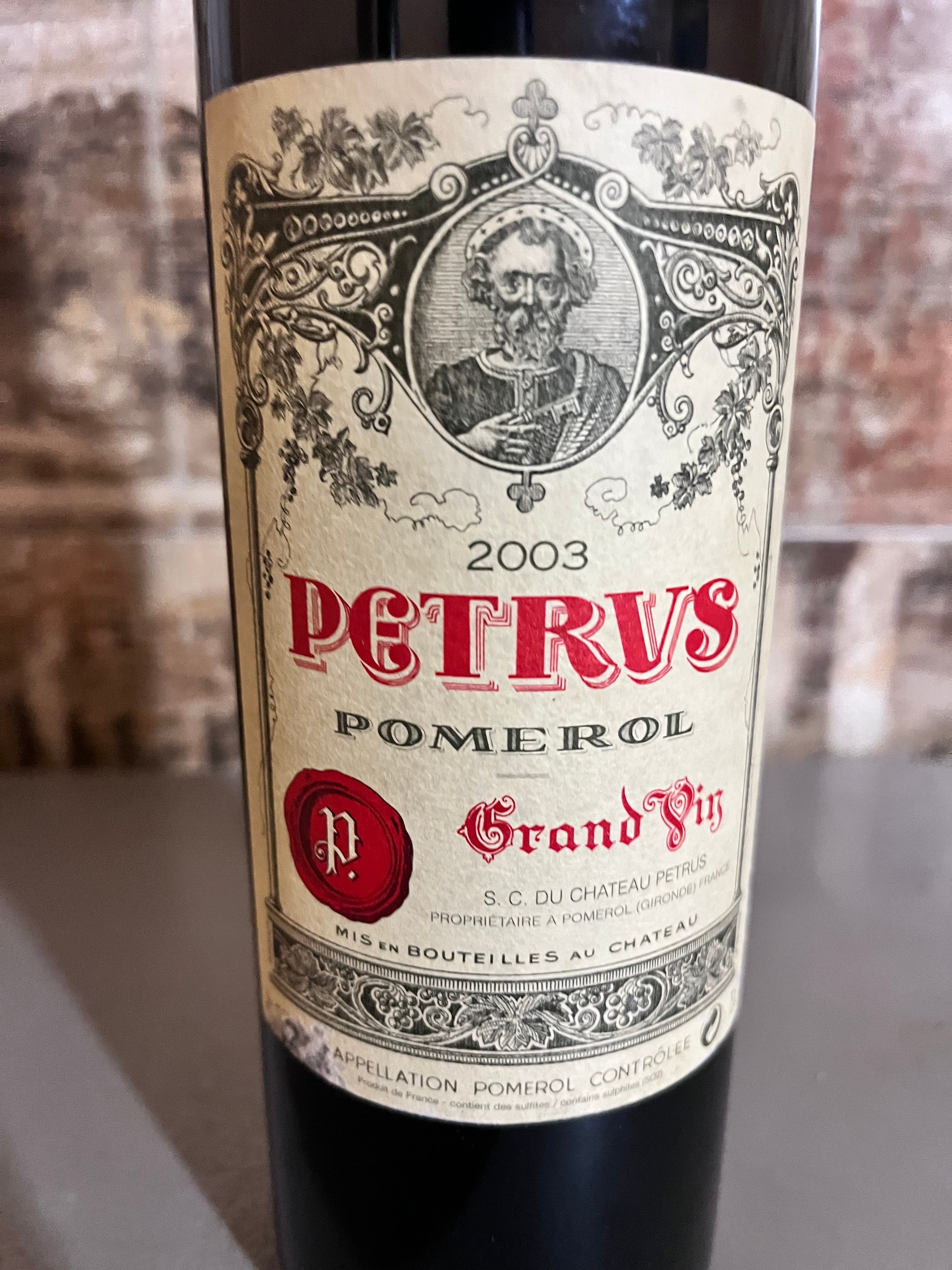 PETRUS POMEROL 2003