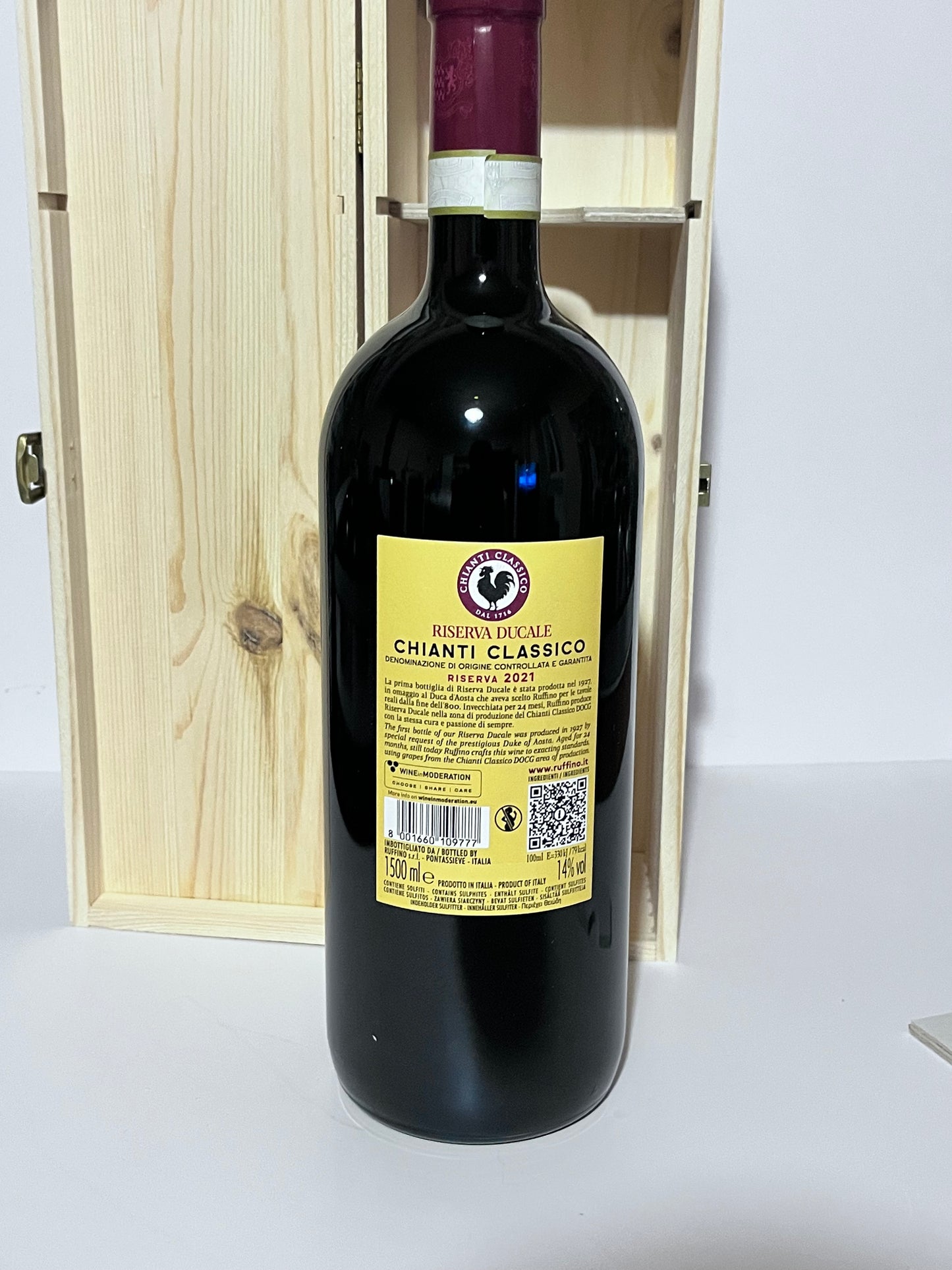 RUFFINO CHIANTI CLASSICO RISERVA DUCALE MAGNUM 2021