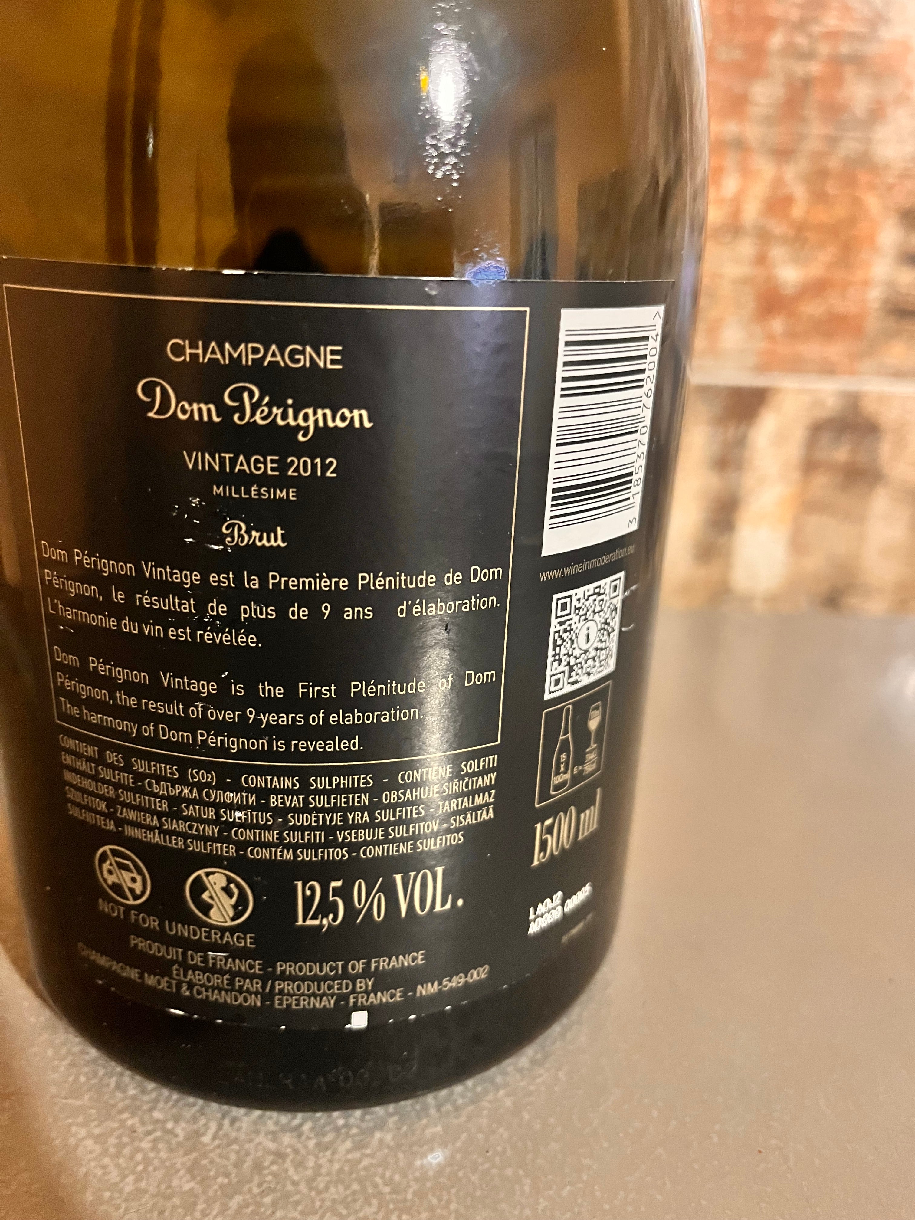 DOM PERIGNON LUMINOUS 2012