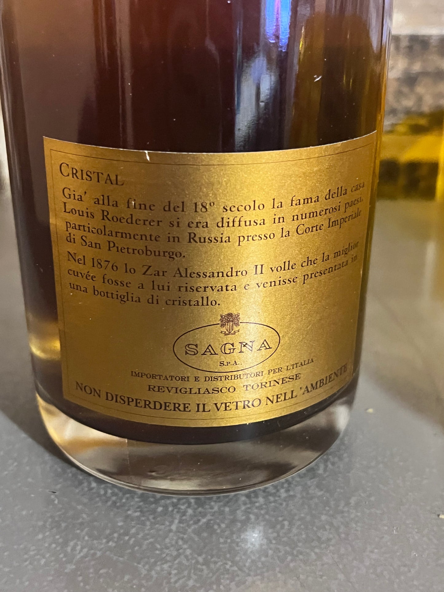 LOUIS ROEDERER CRISTAL 1989