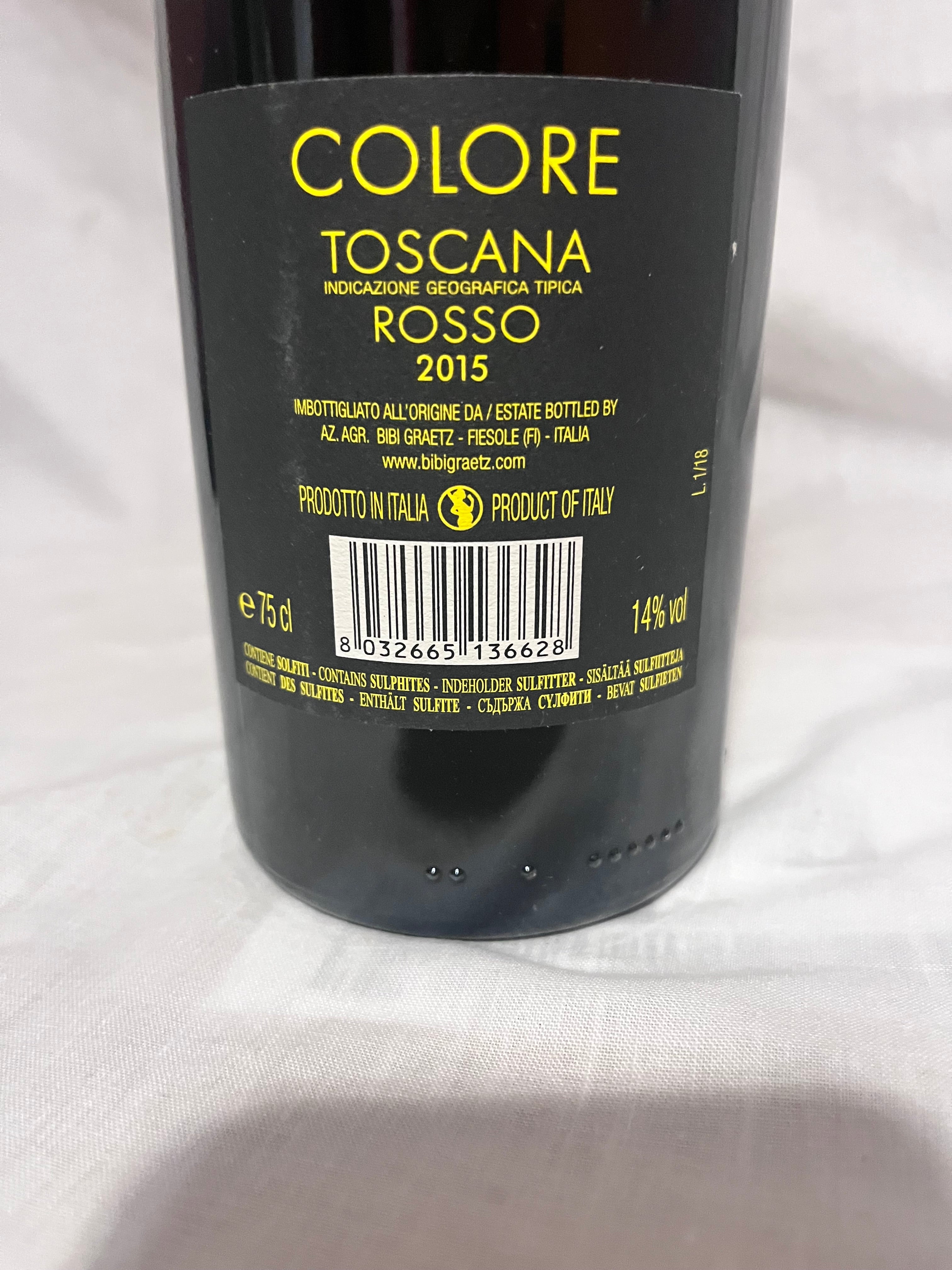 Colore Rosso Toscana IGT 2015 - Bibi Graetz