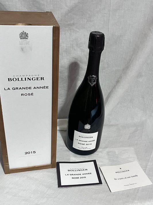 Bollinger : La Grande Année rosato 2015
