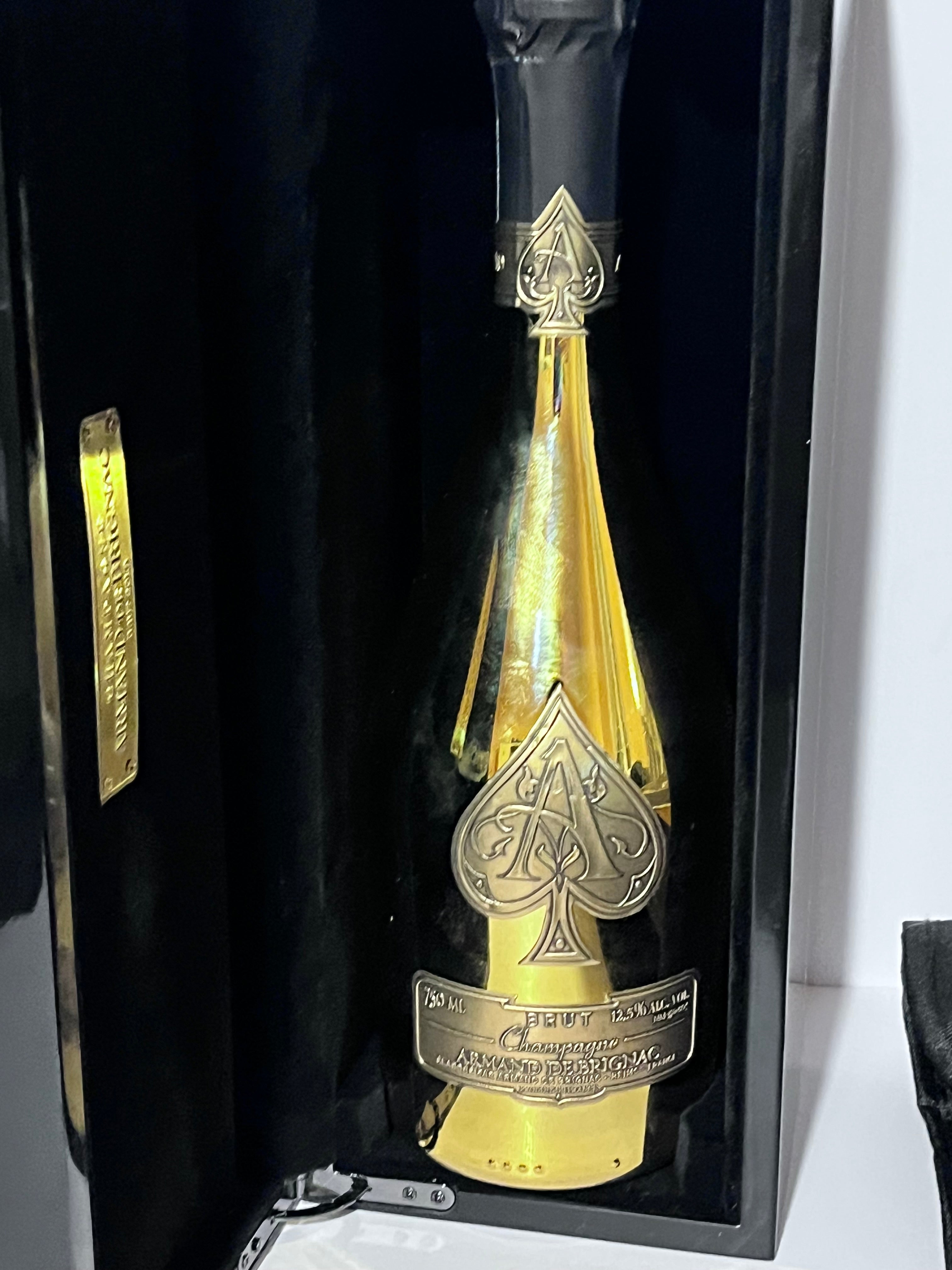 CHAMPAGNE ARMAND DE BRIGNAC BRUT “ACE OF SPADES” 750 ML CON COFANETTO ORIGINALE