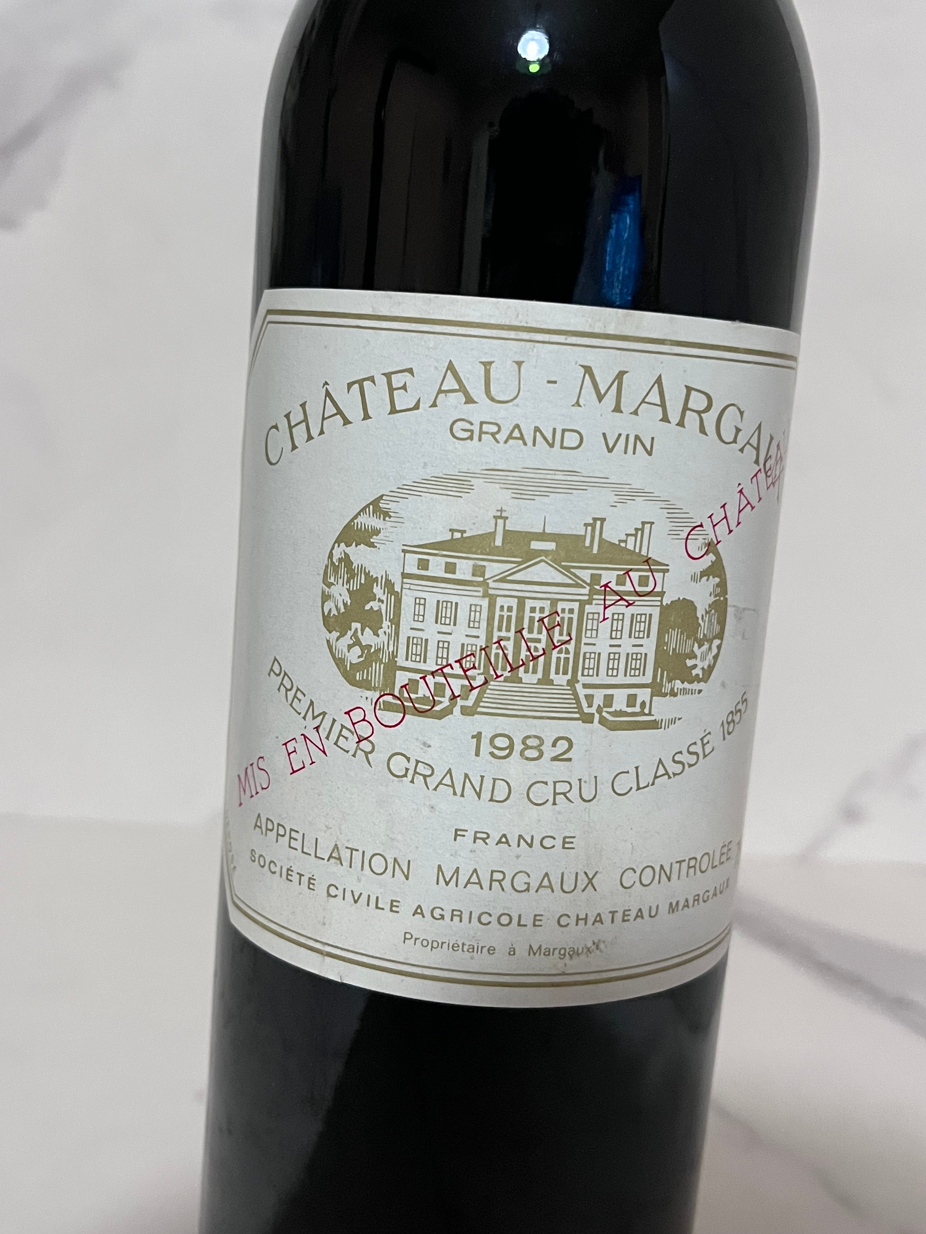 CHATEAU MARGAUX MARGAUX 1ER GRAND CRU CLASSE, 1982