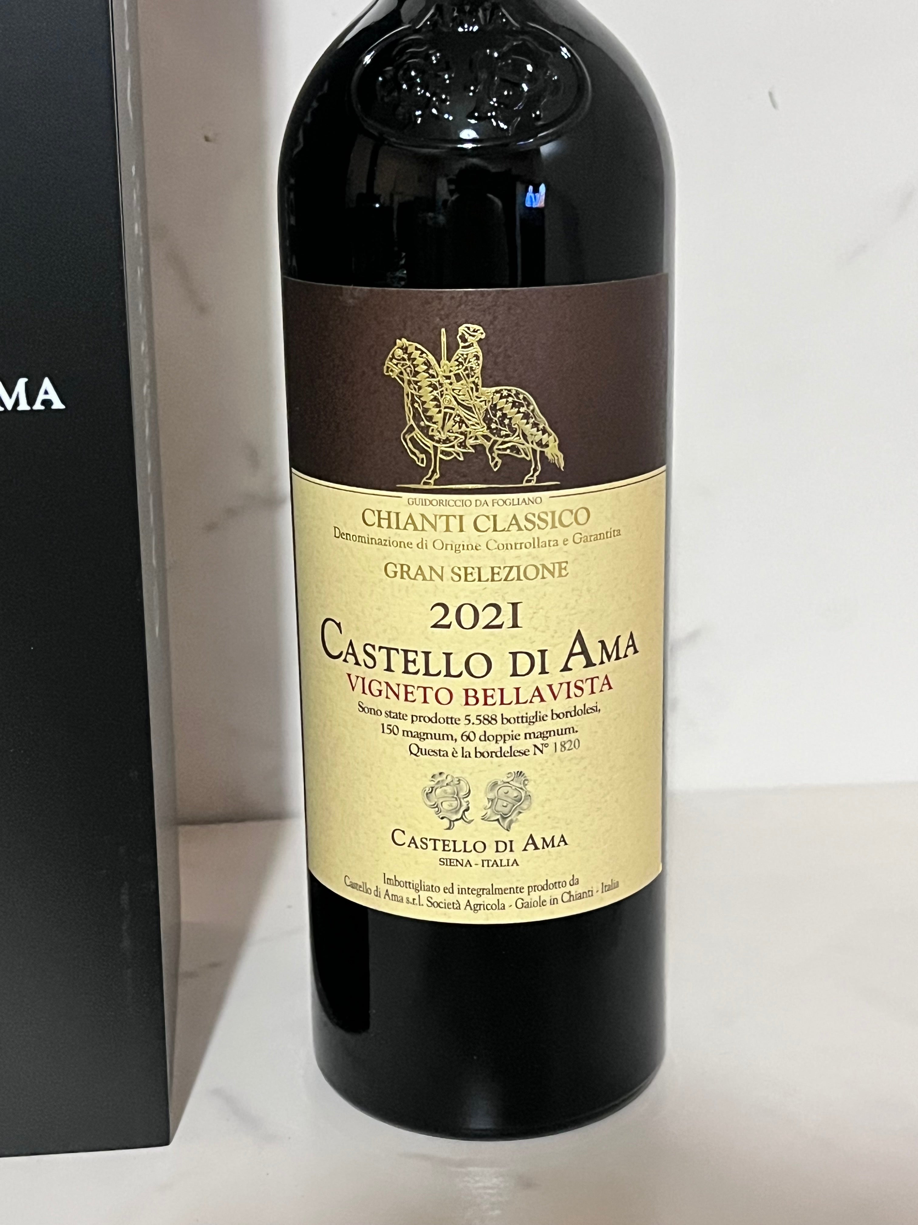 CASTELLO DI AMA CHIANTI CLASSICO GRAN SELEZIONE VIGNETO BELLAVISTA 2021 MAGNUM